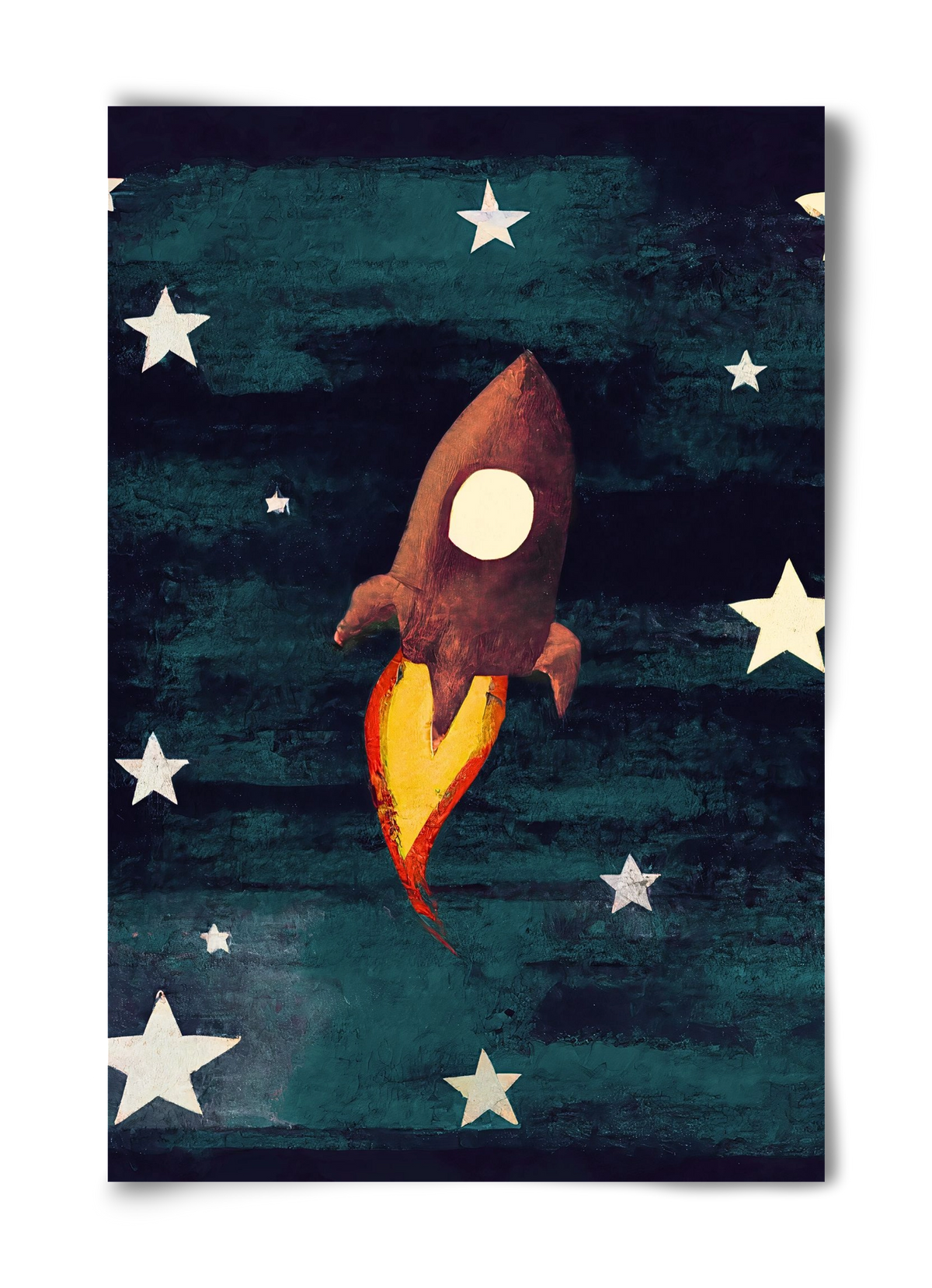 Rocket love, 40x60 cm, Keret nélkül