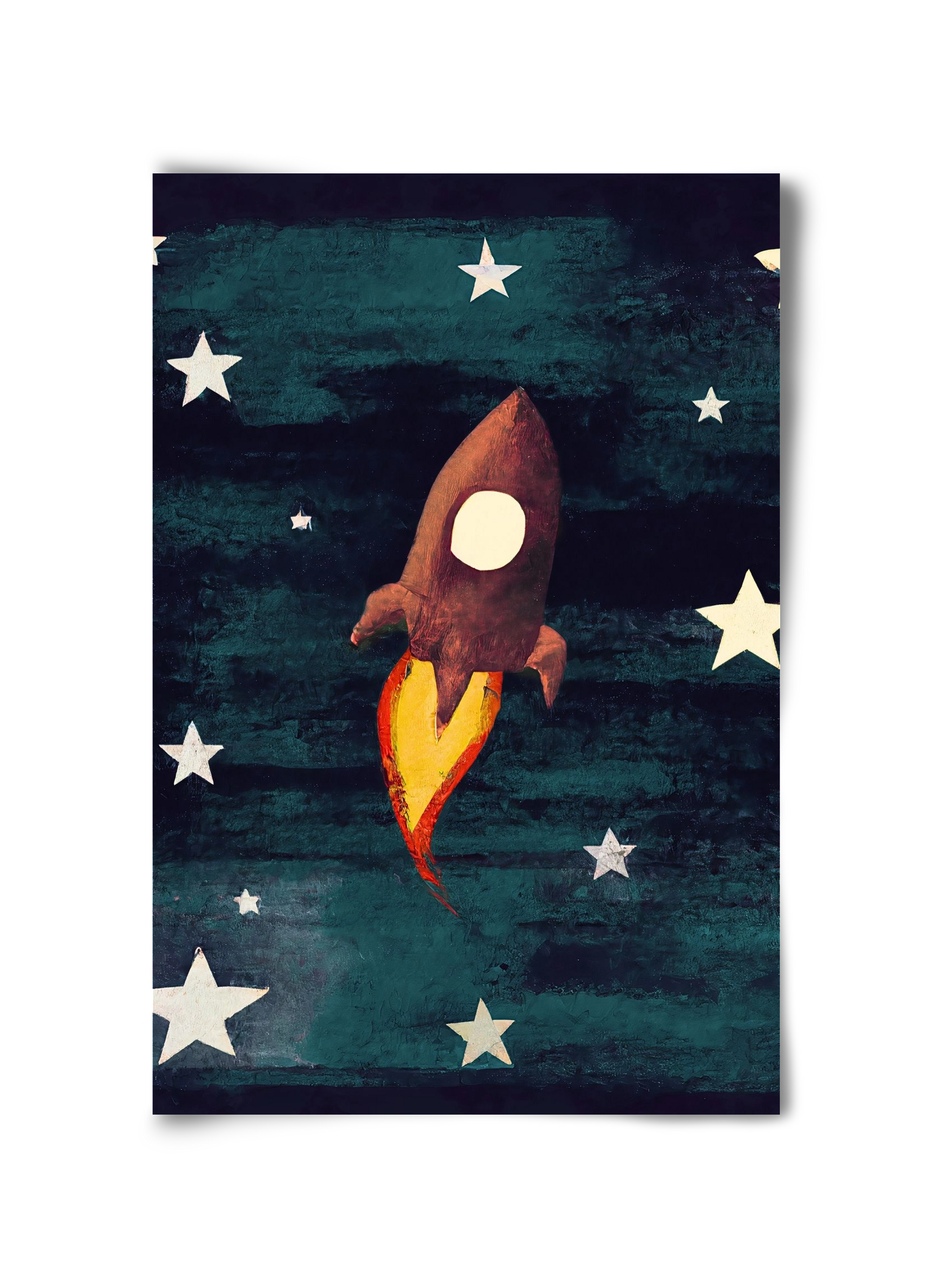 Rocket love, 30x45 cm, Keret nélkül