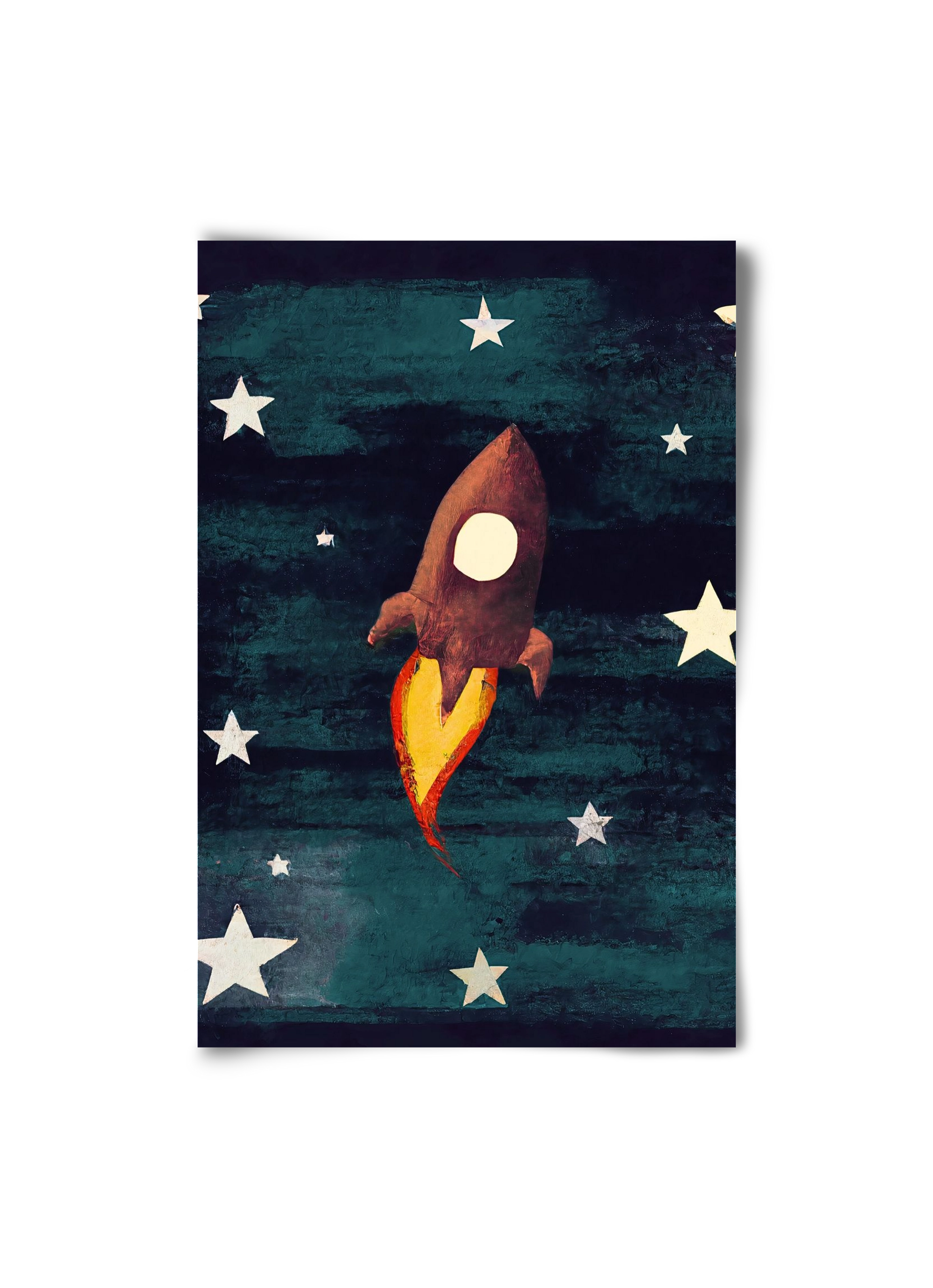 Rocket love, 20x30 cm, Keret nélkül