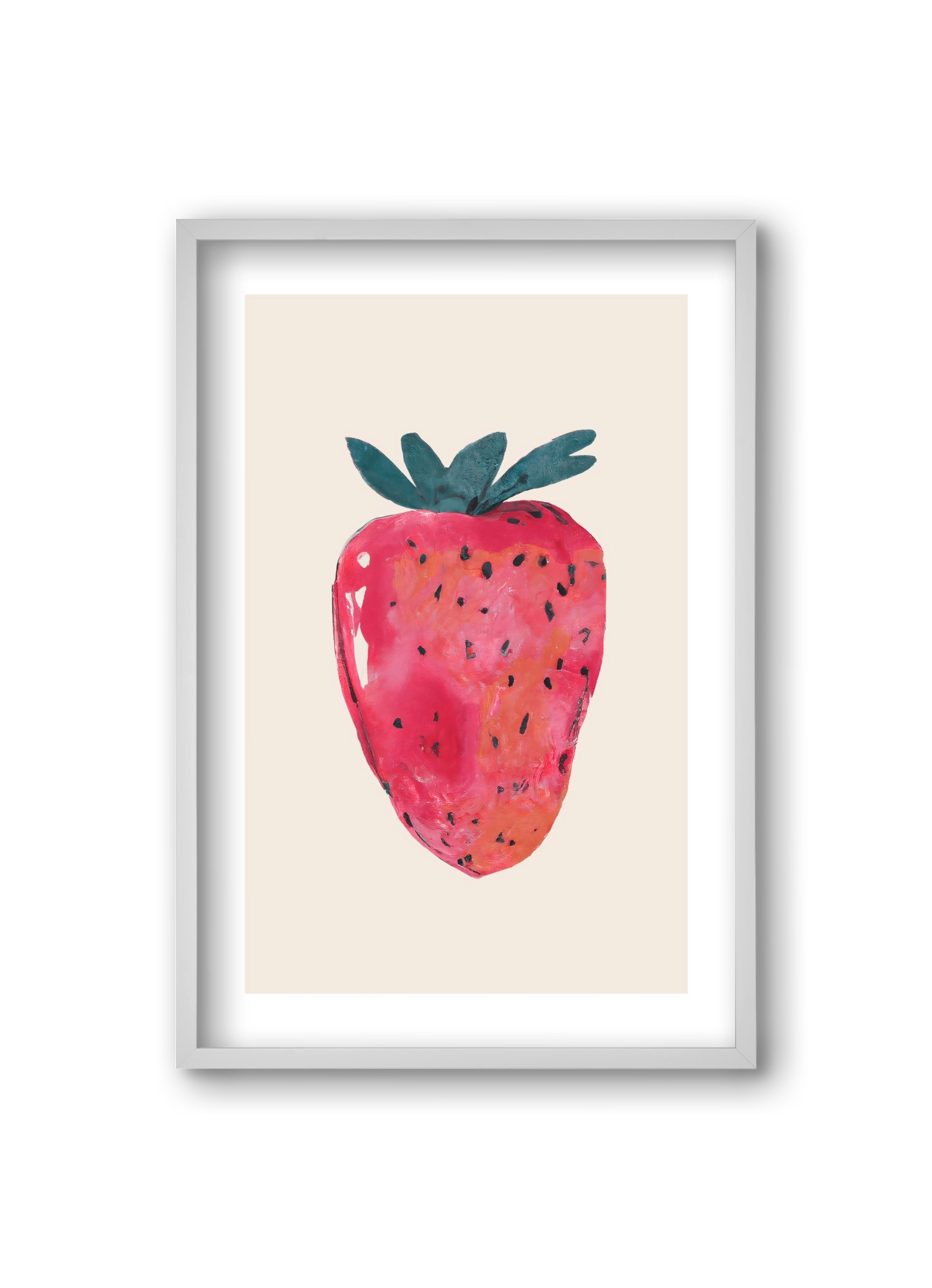 Fresa, 20x30 cm (20x30 cm), Fehér keret