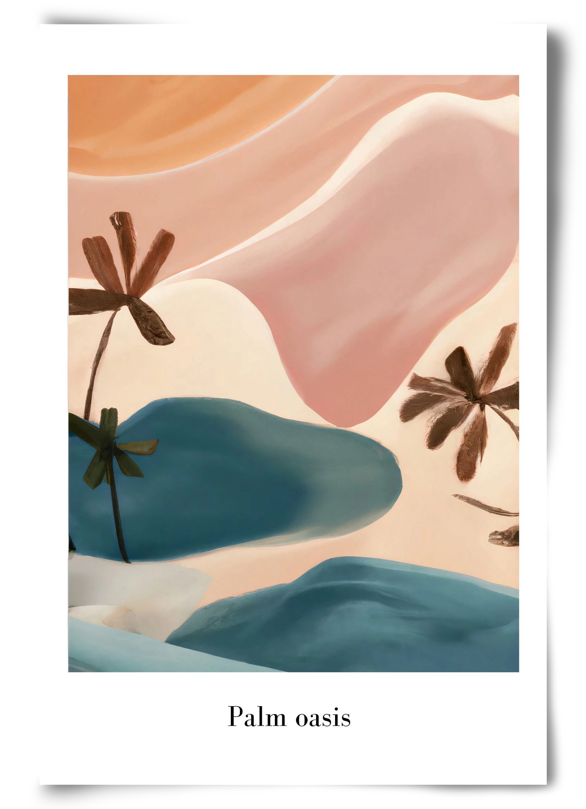 Palm Oasis , 60x90 cm, Keret nélkül