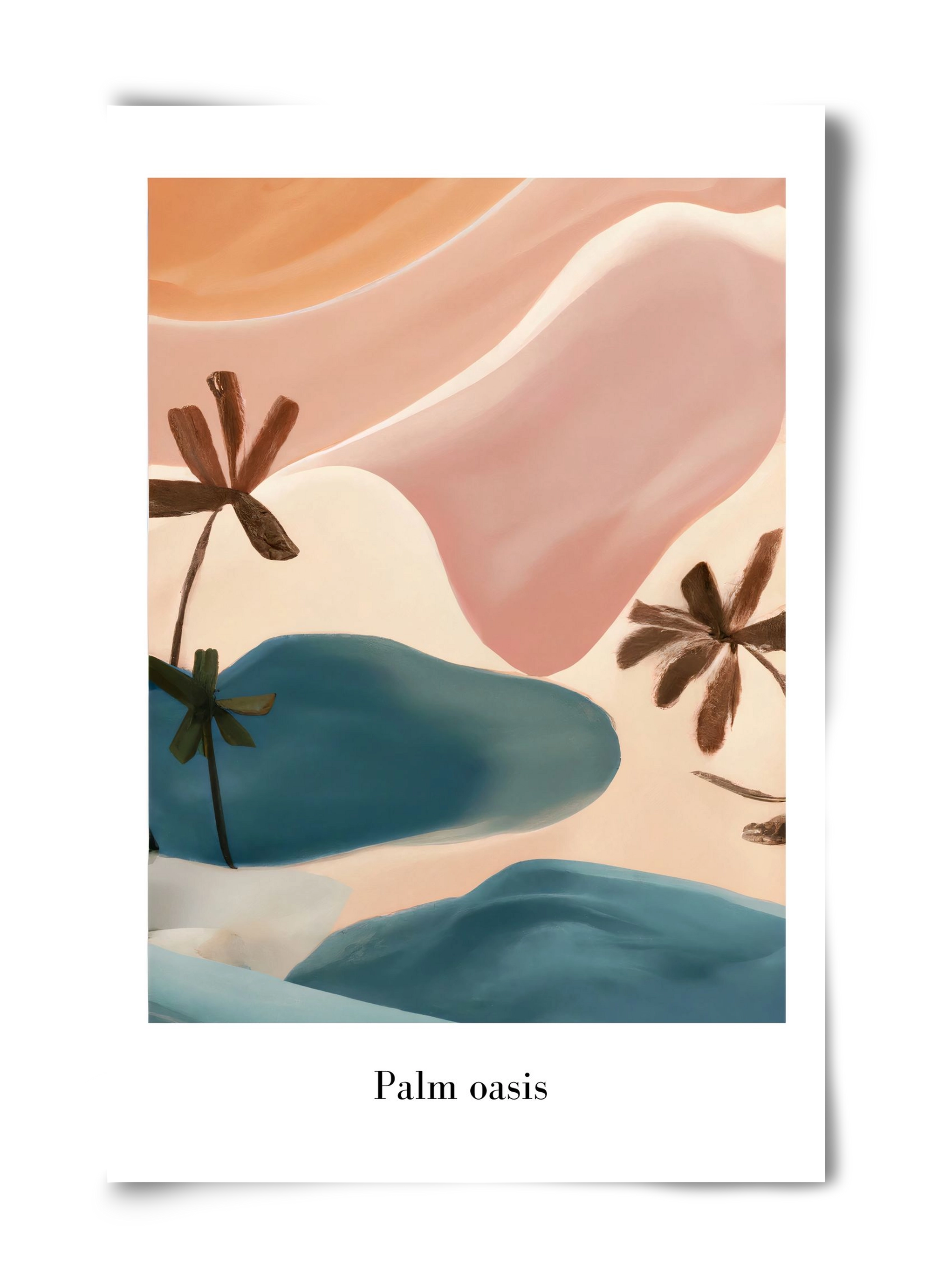 Palm Oasis , 40x60 cm, Keret nélkül