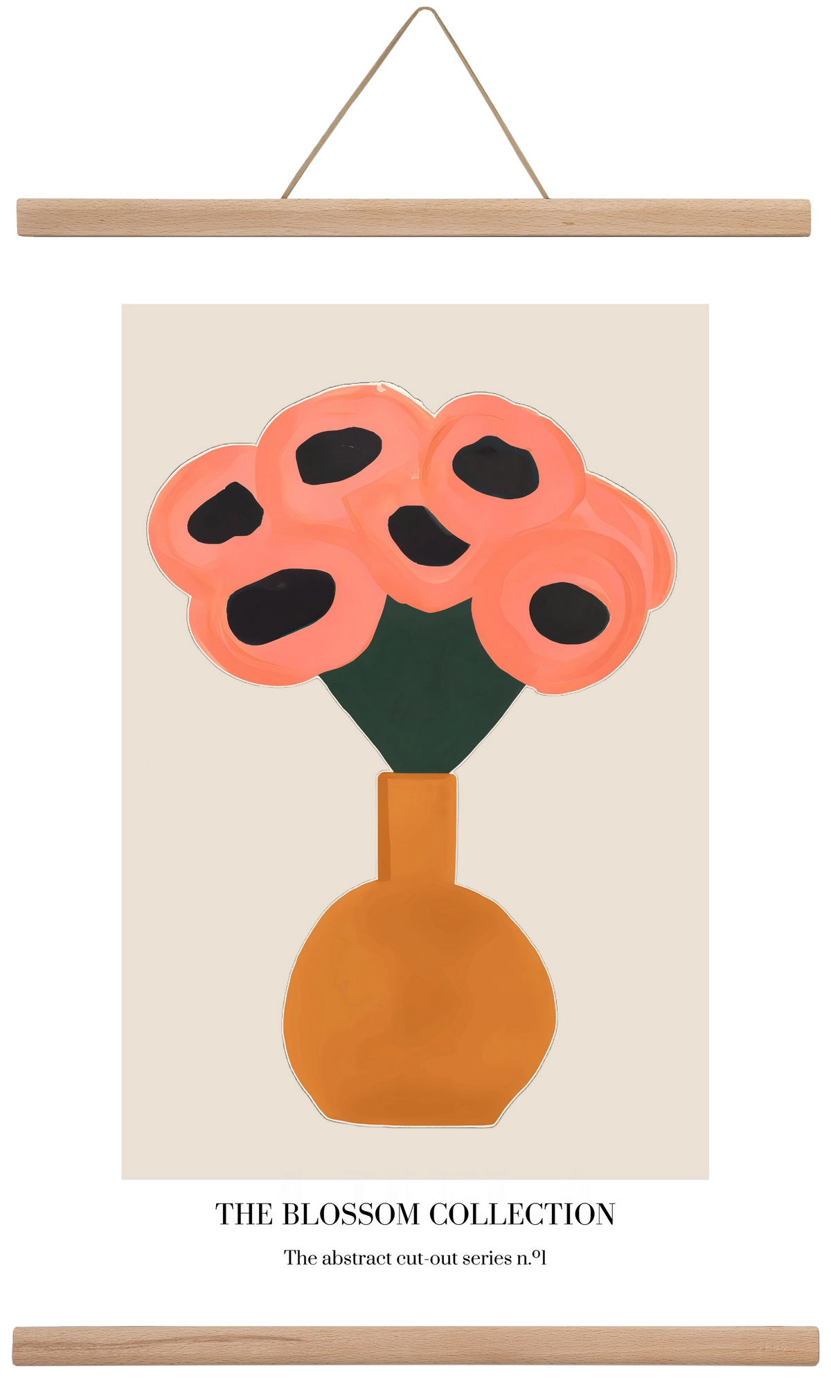 The blossom collection 1, 40x60 cm (40x60 cm), Tölgy akasztó