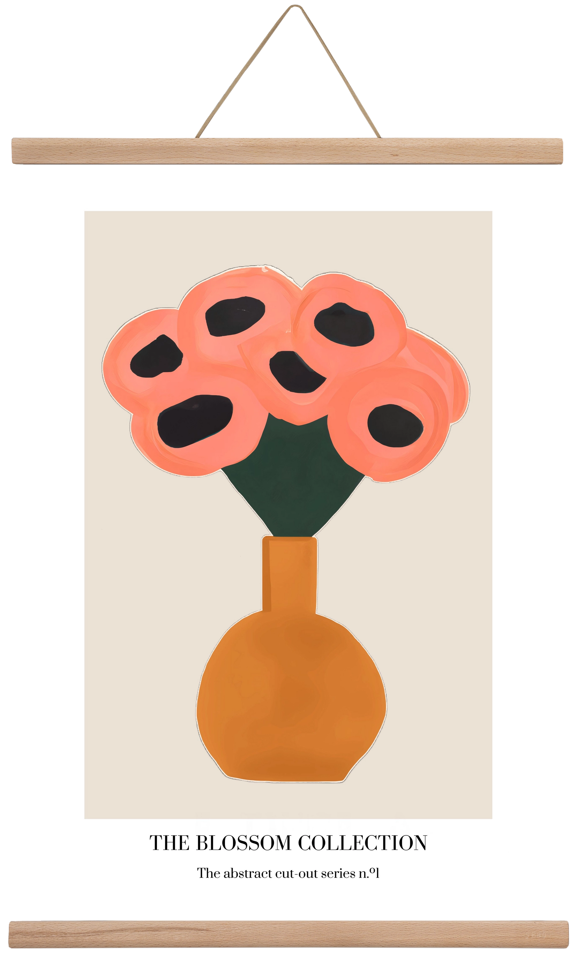 The blossom collection 1, 40x60 cm (40x60 cm), Tölgy akasztó