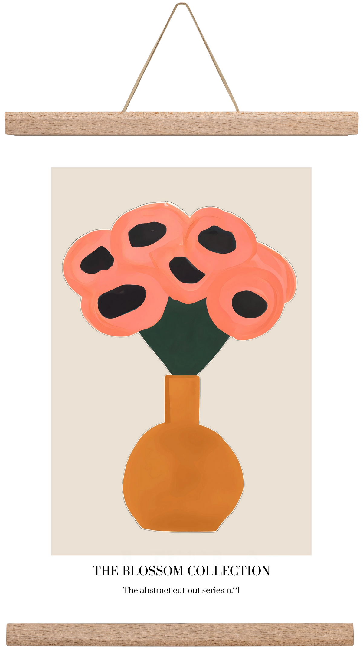 The blossom collection 1, 30x45 cm (30x45 cm), Tölgy akasztó