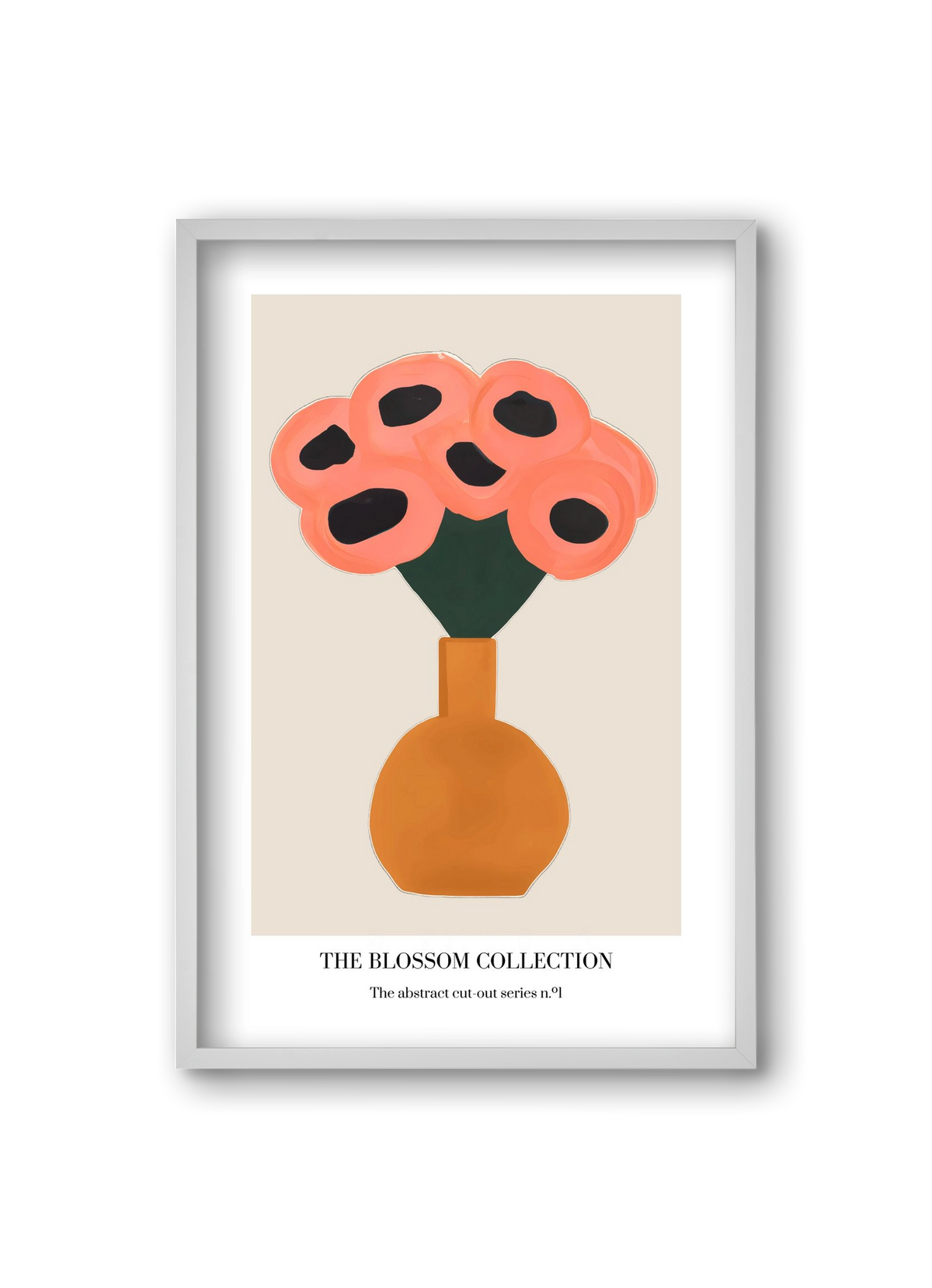 The blossom collection 1, 20x30 cm (20x30 cm), Fehér keret