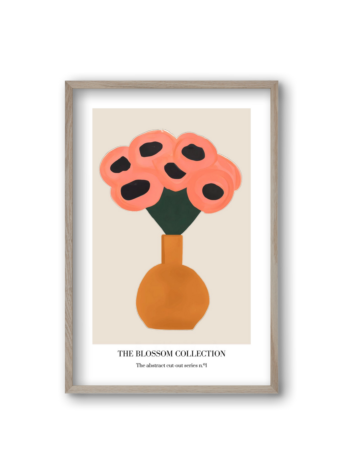 The blossom collection 1, 20x30 cm (20x30 cm), Tölgy keret