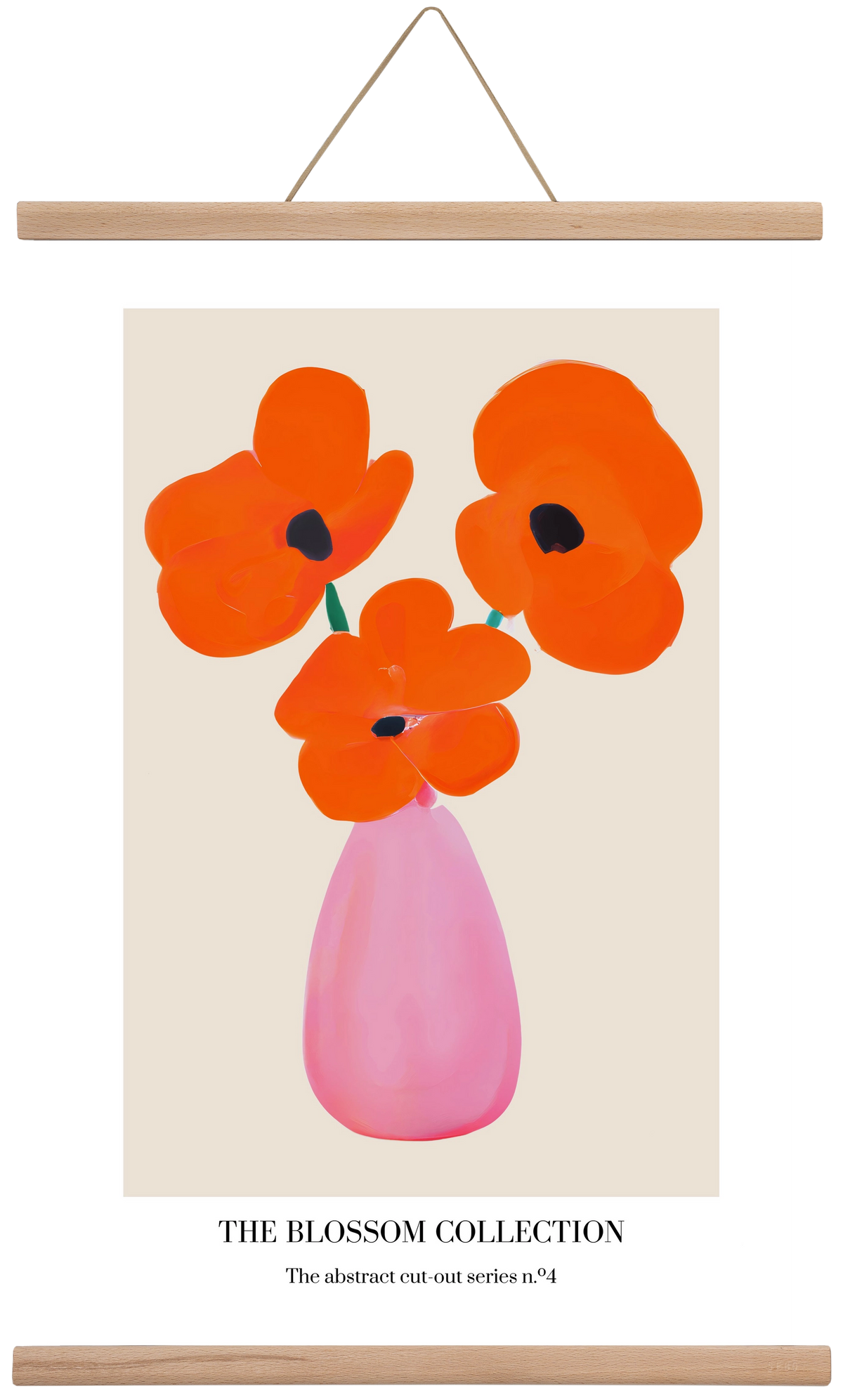 The blossom collection 4, 40x60 cm (40x60 cm), Tölgy akasztó