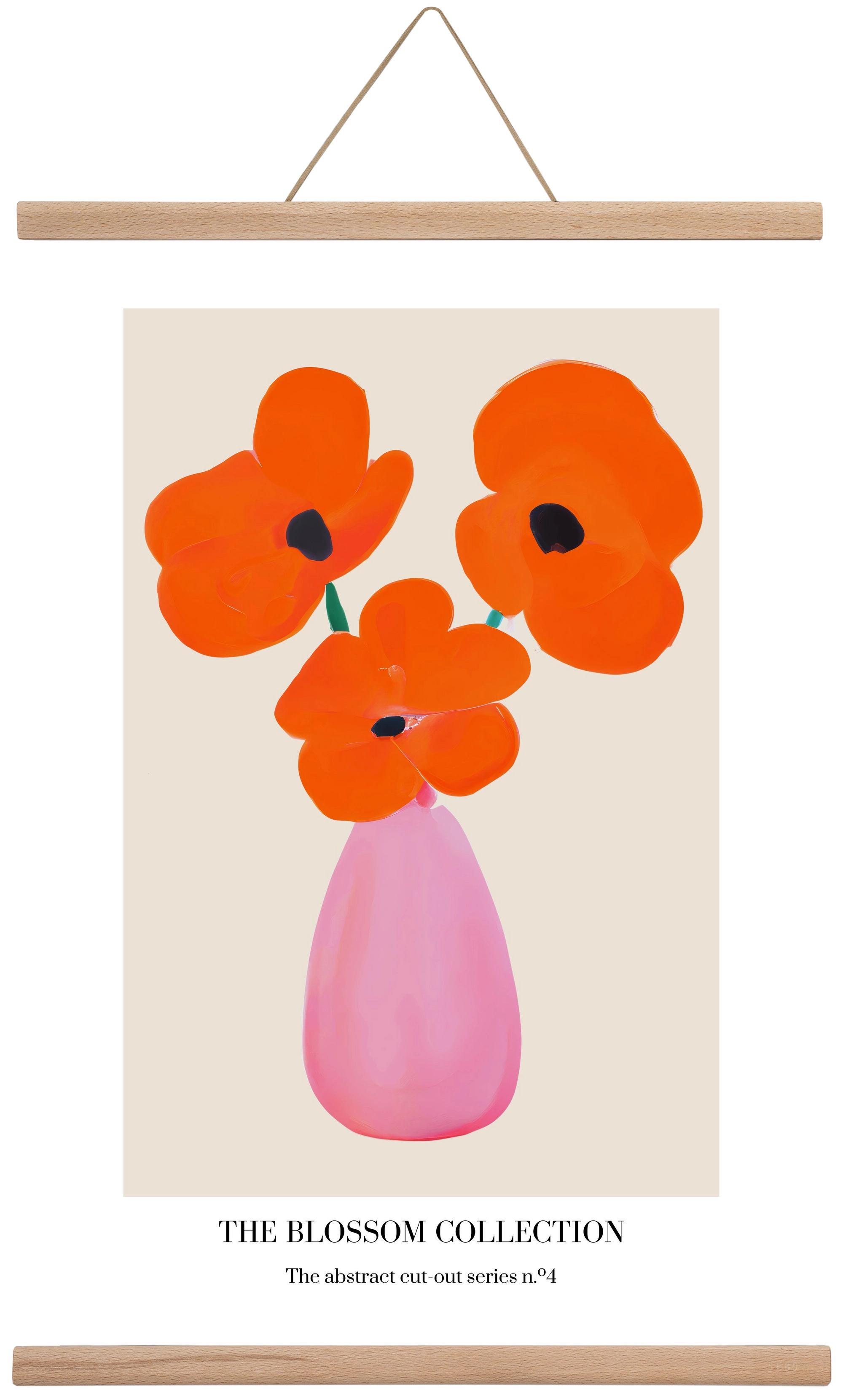 The blossom collection 4, 40x60 cm (40x60 cm), Tölgy akasztó