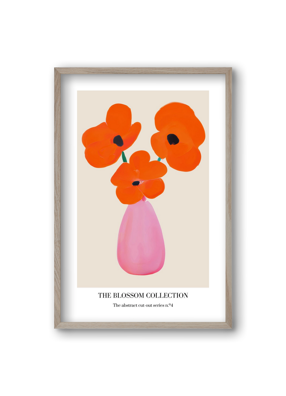 The blossom collection 4, 20x30 cm (20x30 cm), Tölgy keret