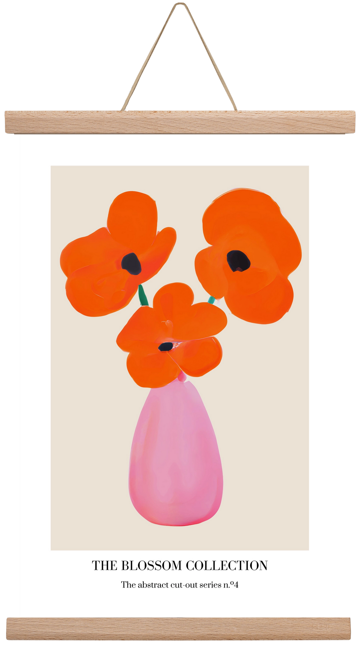 The blossom collection 4, 30x45 cm (30x45 cm), Tölgy akasztó