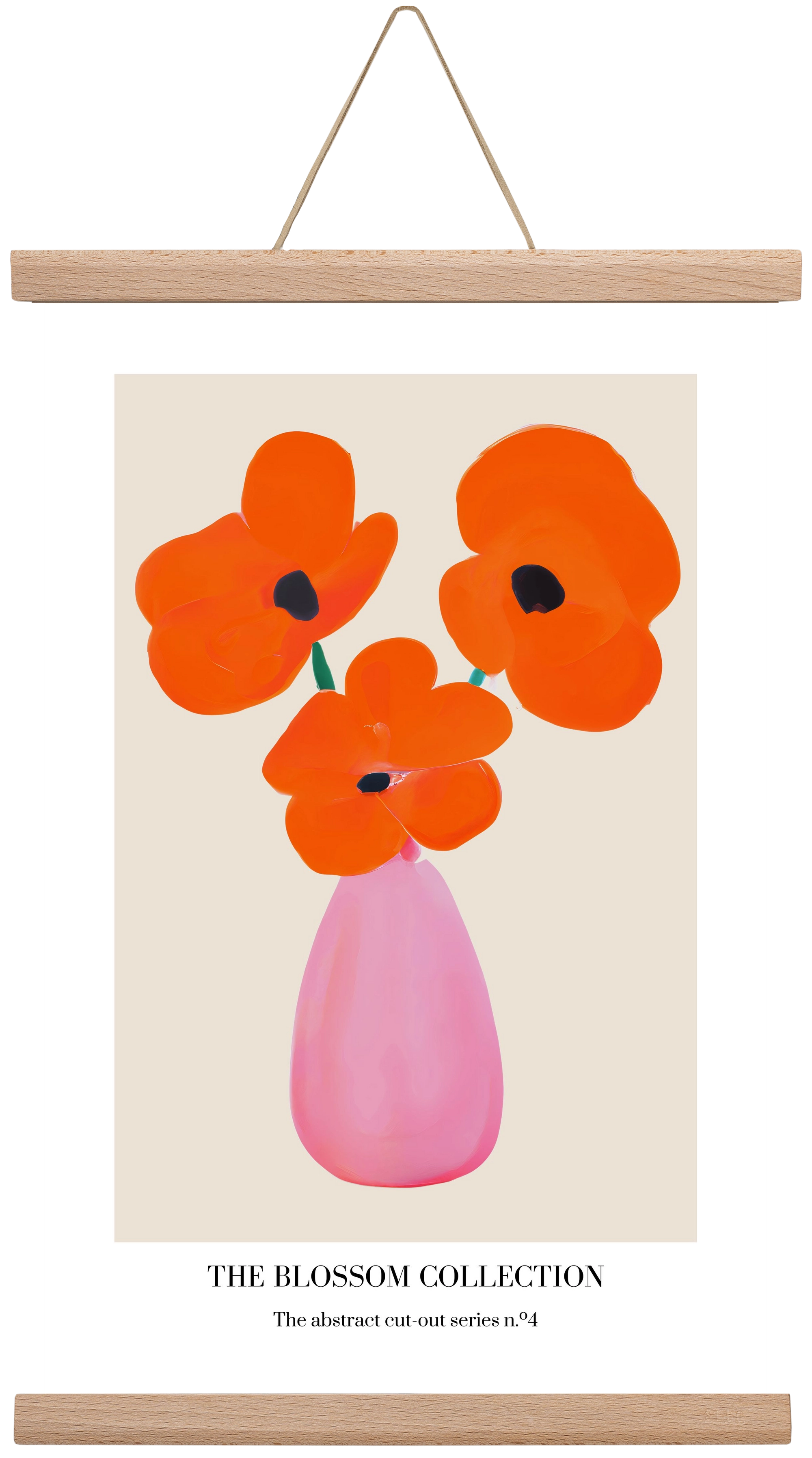 The blossom collection 4, 30x45 cm (30x45 cm), Tölgy akasztó