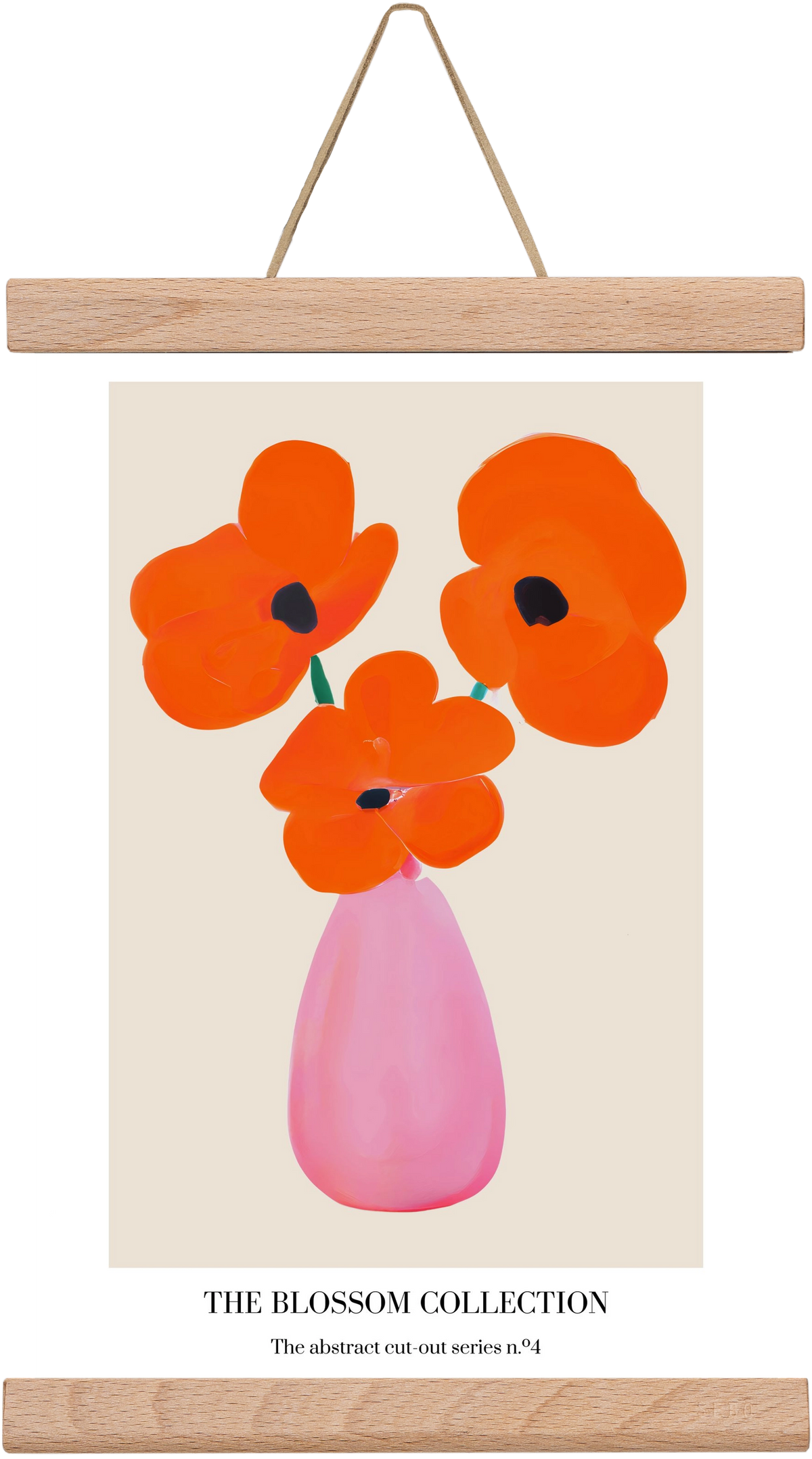 The blossom collection 4, 20x30 cm (20x30 cm), Tölgy akasztó