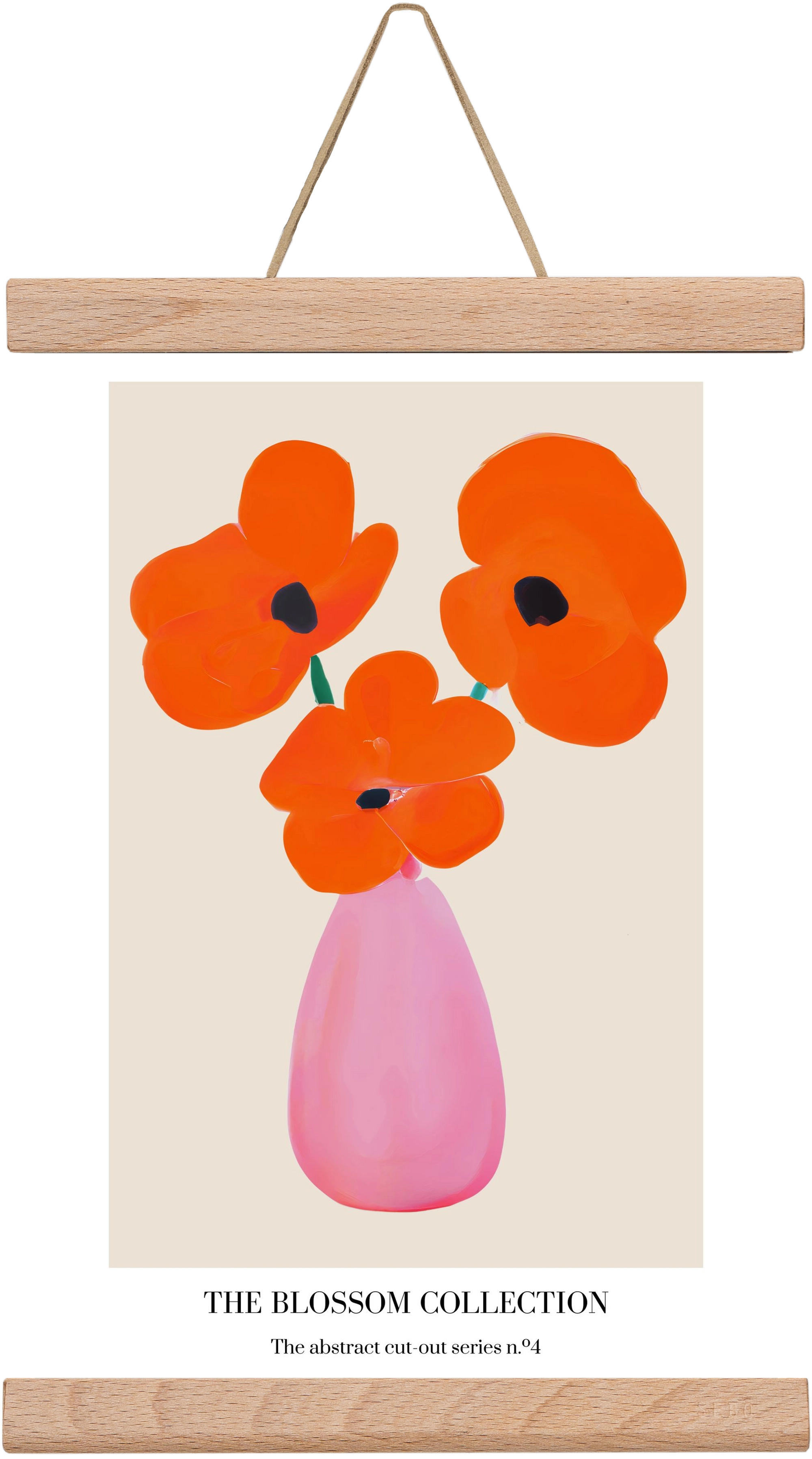 The blossom collection 4, 20x30 cm (20x30 cm), Tölgy akasztó