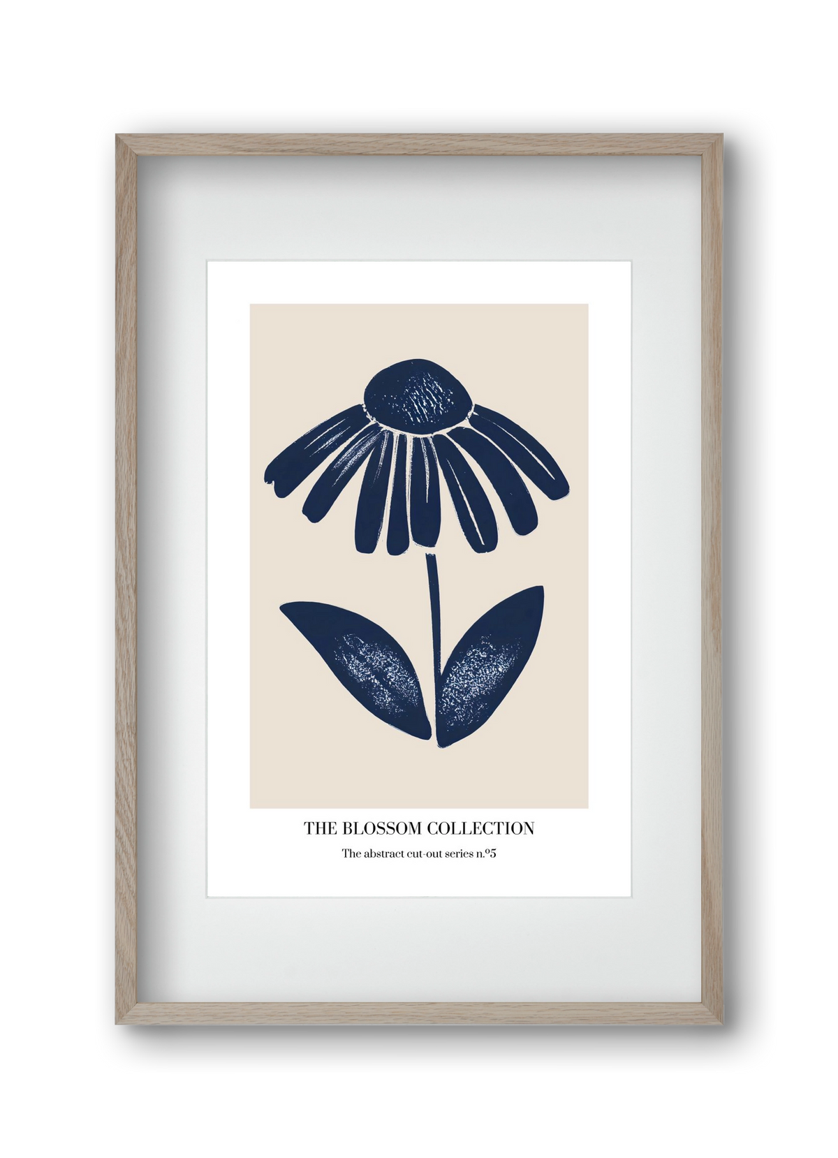 The blossom collection 5, 30x45 cm (20x30 cm), Tölgy keret, paszpartuval