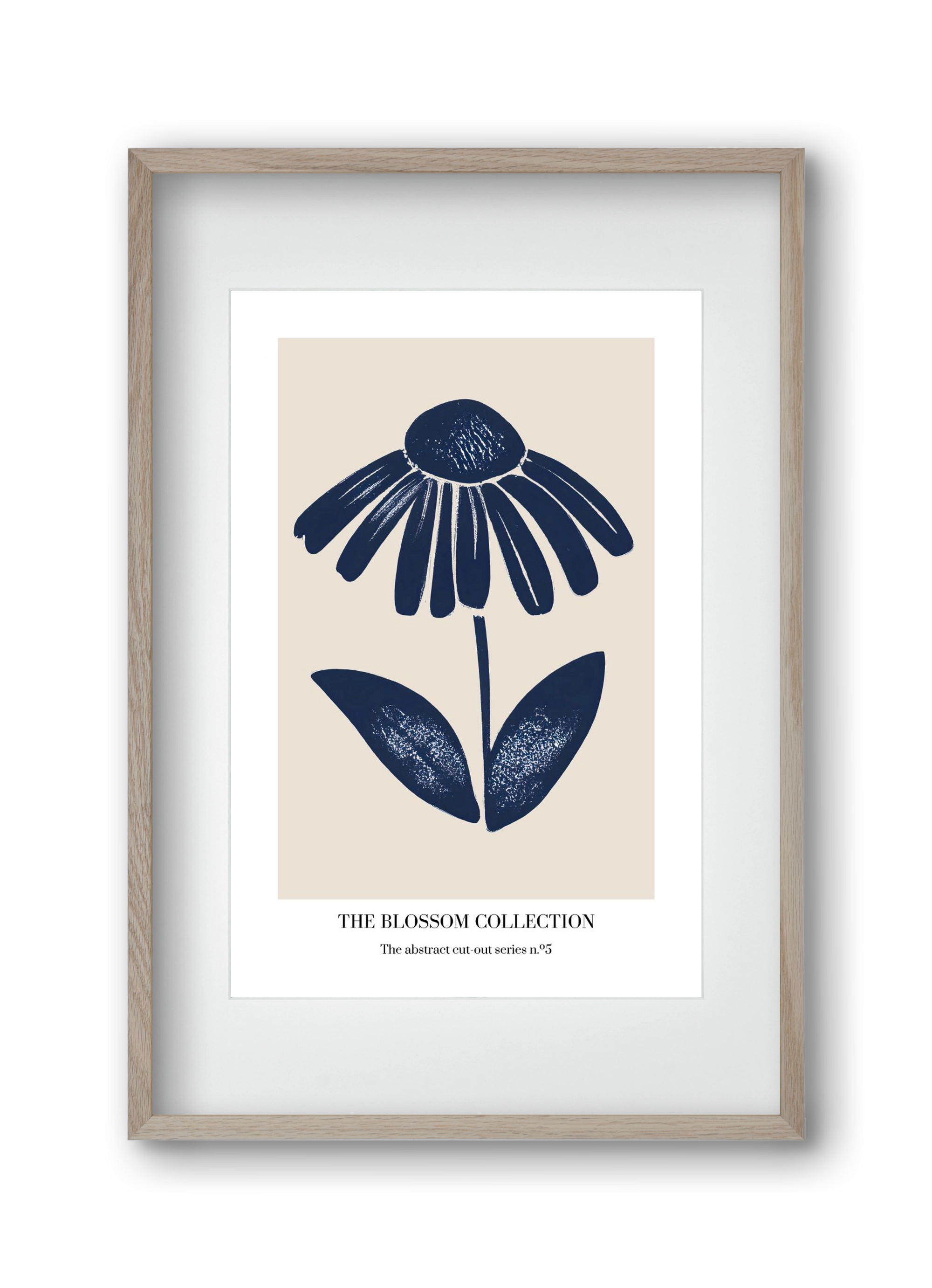 The blossom collection 5, 30x45 cm (20x30 cm), Tölgy keret, paszpartuval