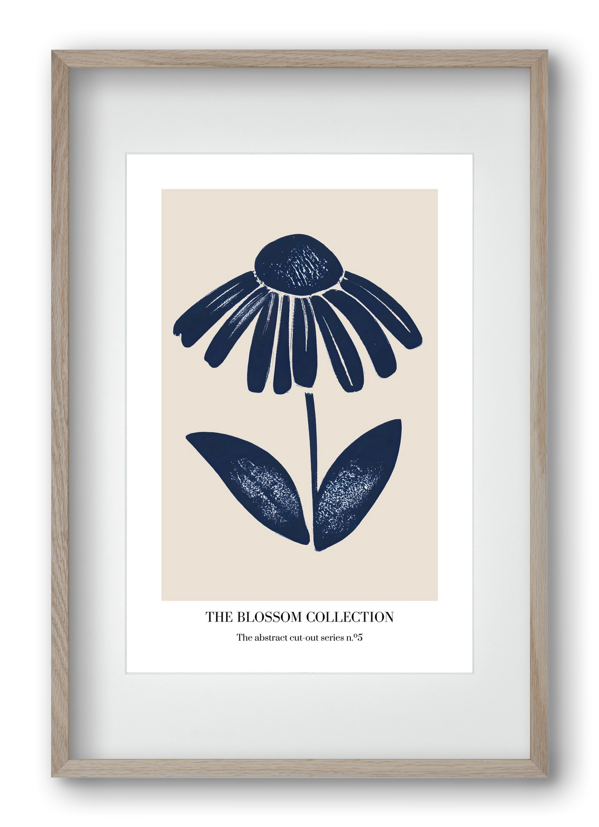 The blossom collection 5, 40x60 cm (30x45 cm), Tölgy keret, paszpartuval