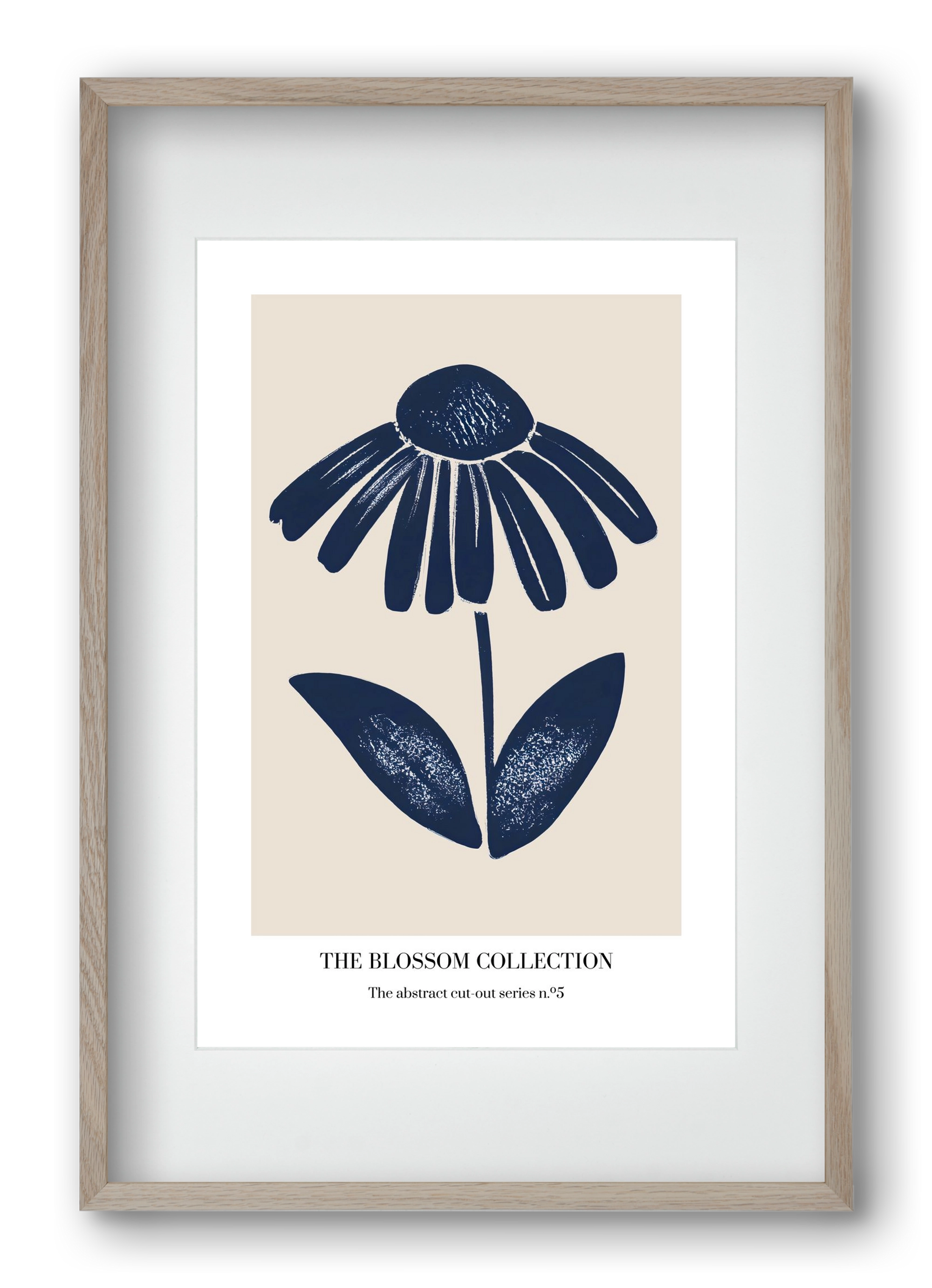 The blossom collection 5, 40x60 cm (30x45 cm), Tölgy keret, paszpartuval