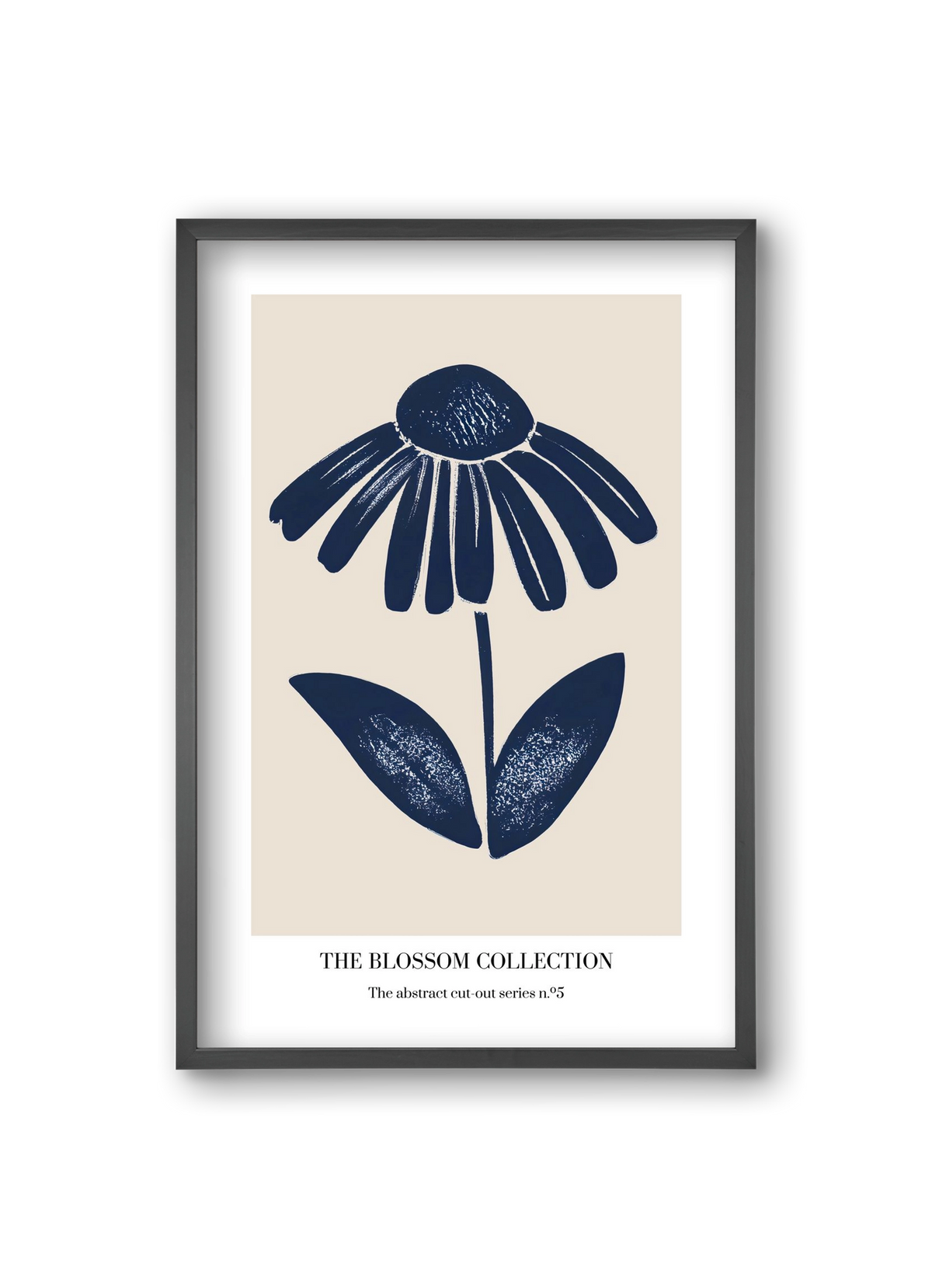 The blossom collection 5, 20x30 cm (20x30 cm), Fekete keret