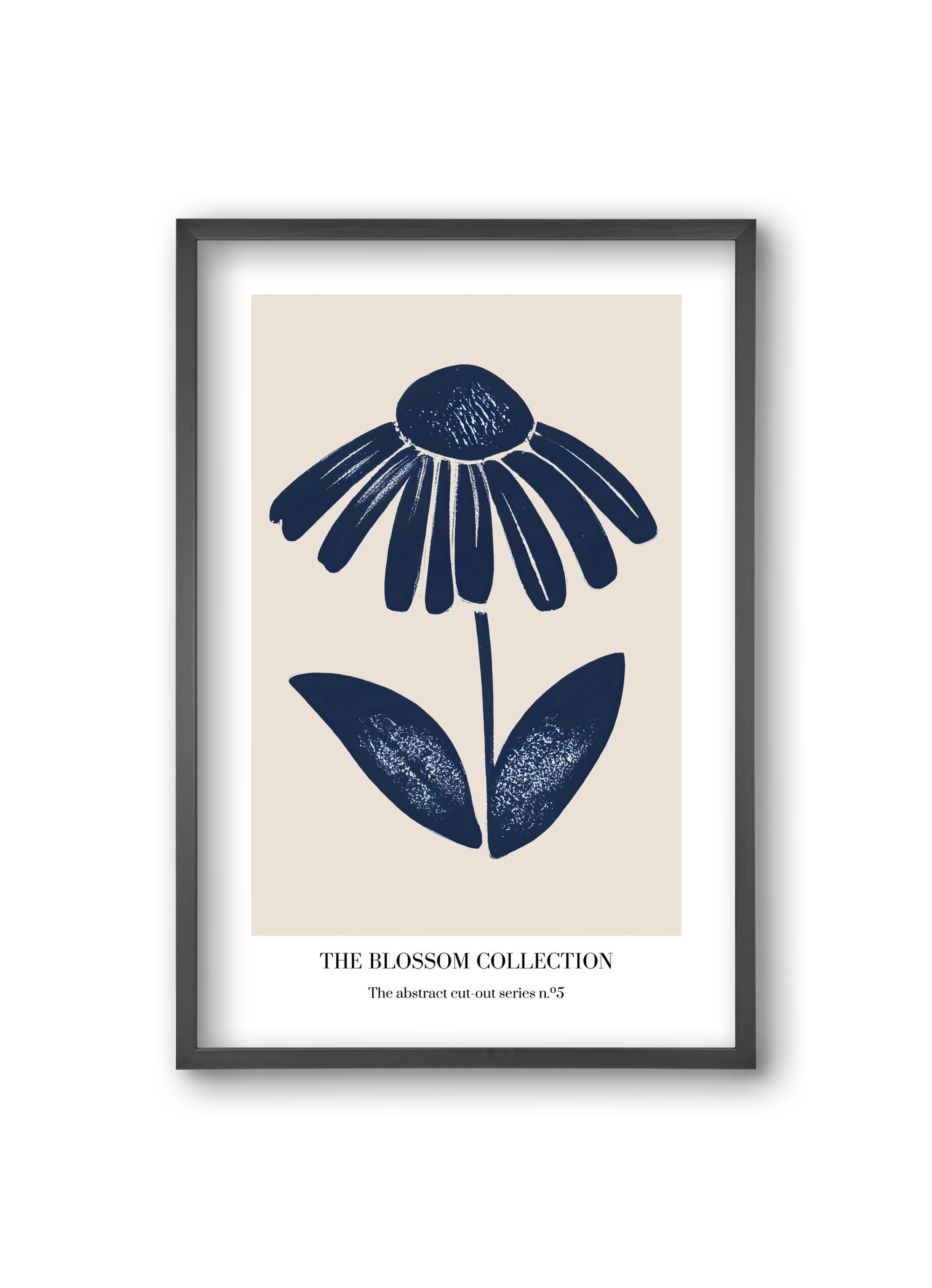 The blossom collection 5, 20x30 cm (20x30 cm), Fekete keret