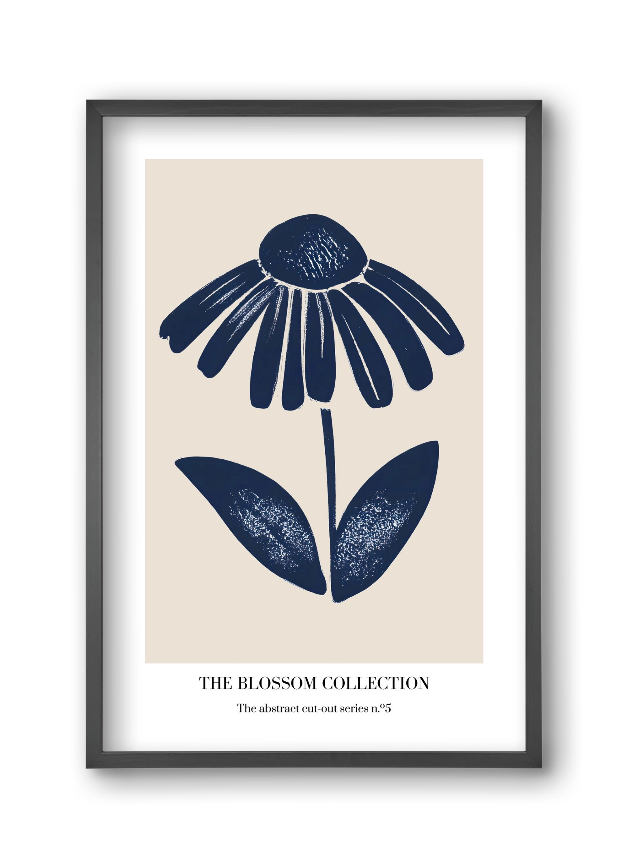 The blossom collection 5, 30x45 cm (30x45 cm), Fekete keret