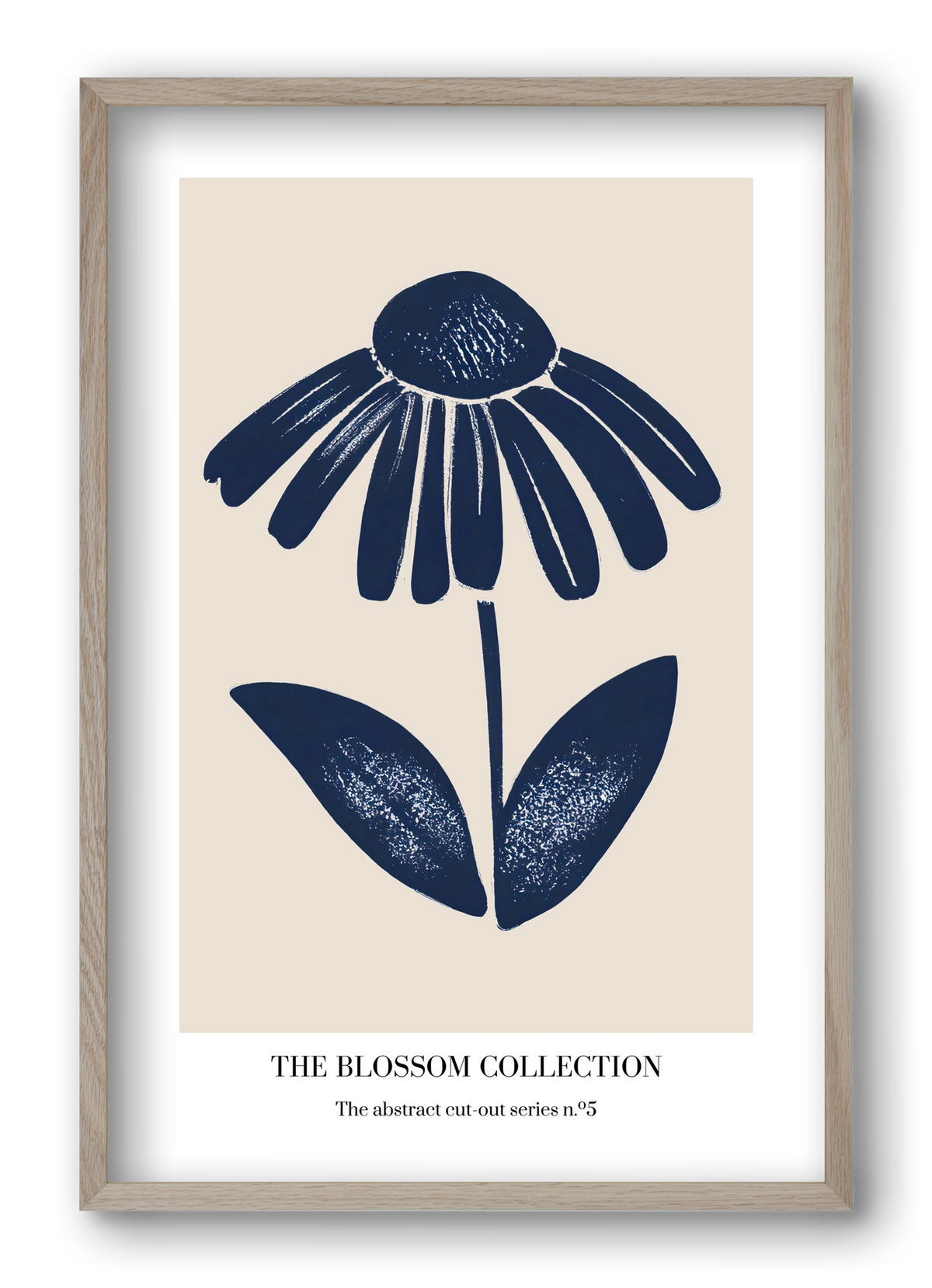 The blossom collection 5, 40x60 cm (40x60 cm), Tölgy keret