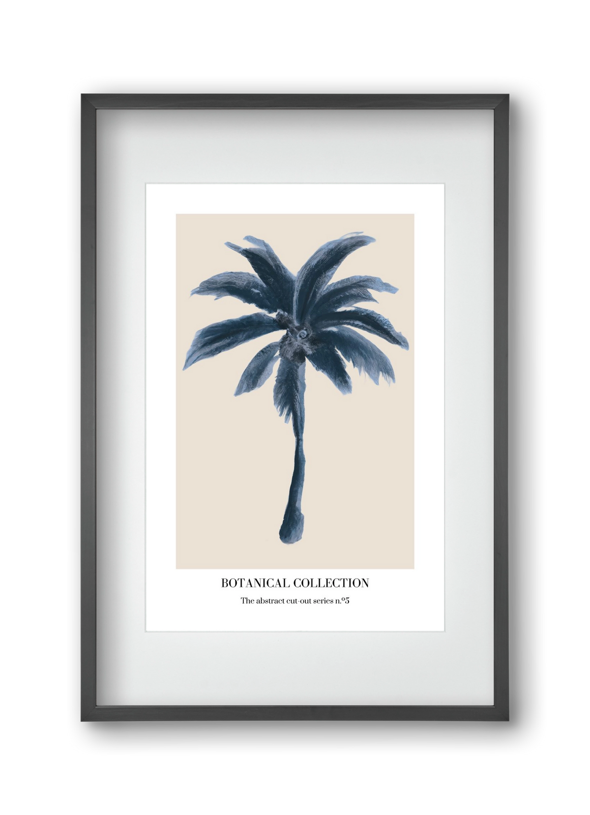 Botanical collection 5, 30x45 cm (20x30 cm), Fekete keret, paszpartuval