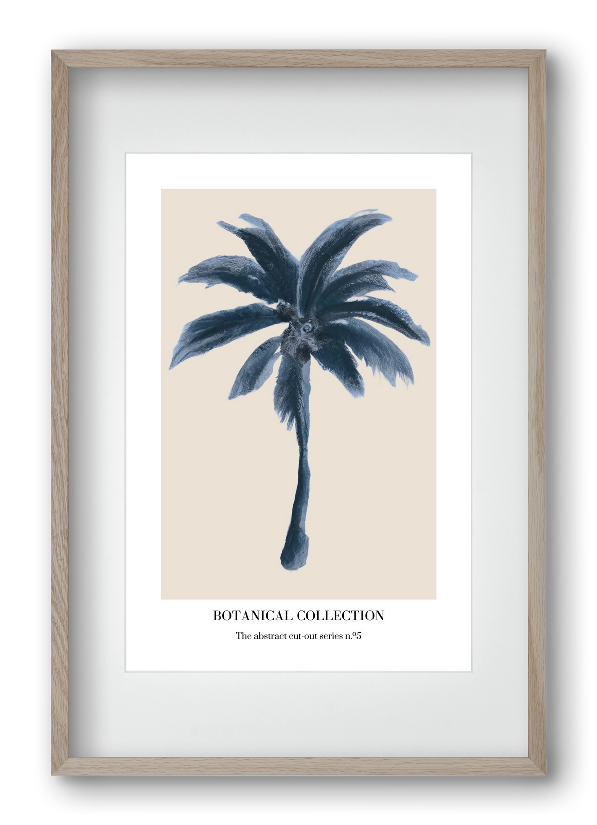 Botanical collection 5, 40x60 cm (30x45 cm), Tölgy keret, paszpartuval