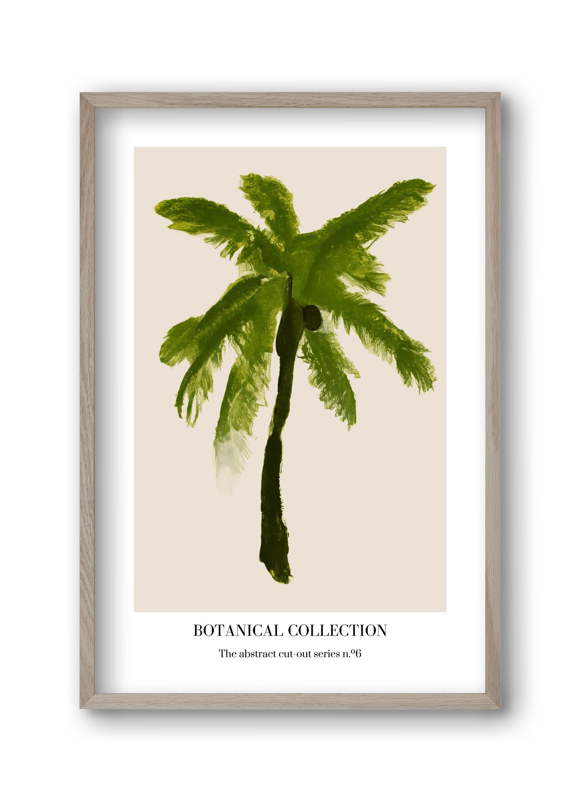 Botanical collection 6, 30x45 cm (30x45 cm), Tölgy keret