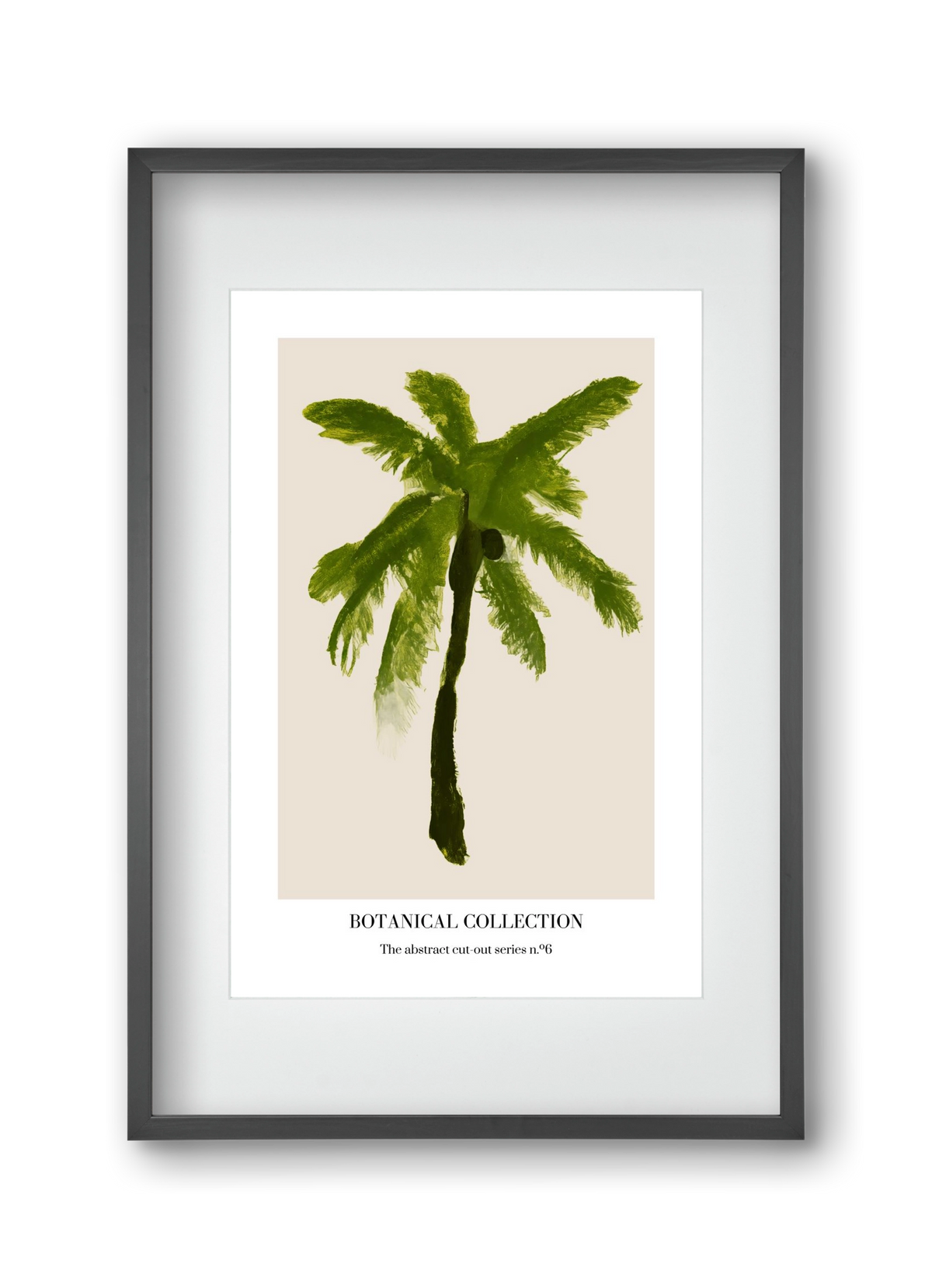 Botanical collection 6, 30x45 cm (20x30 cm), Fekete keret, paszpartuval