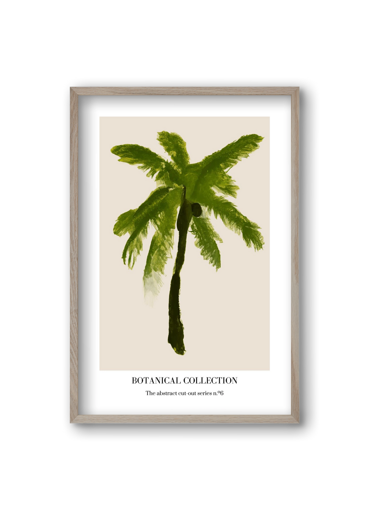 Botanical collection 6, 20x30 cm (20x30 cm), Tölgy keret