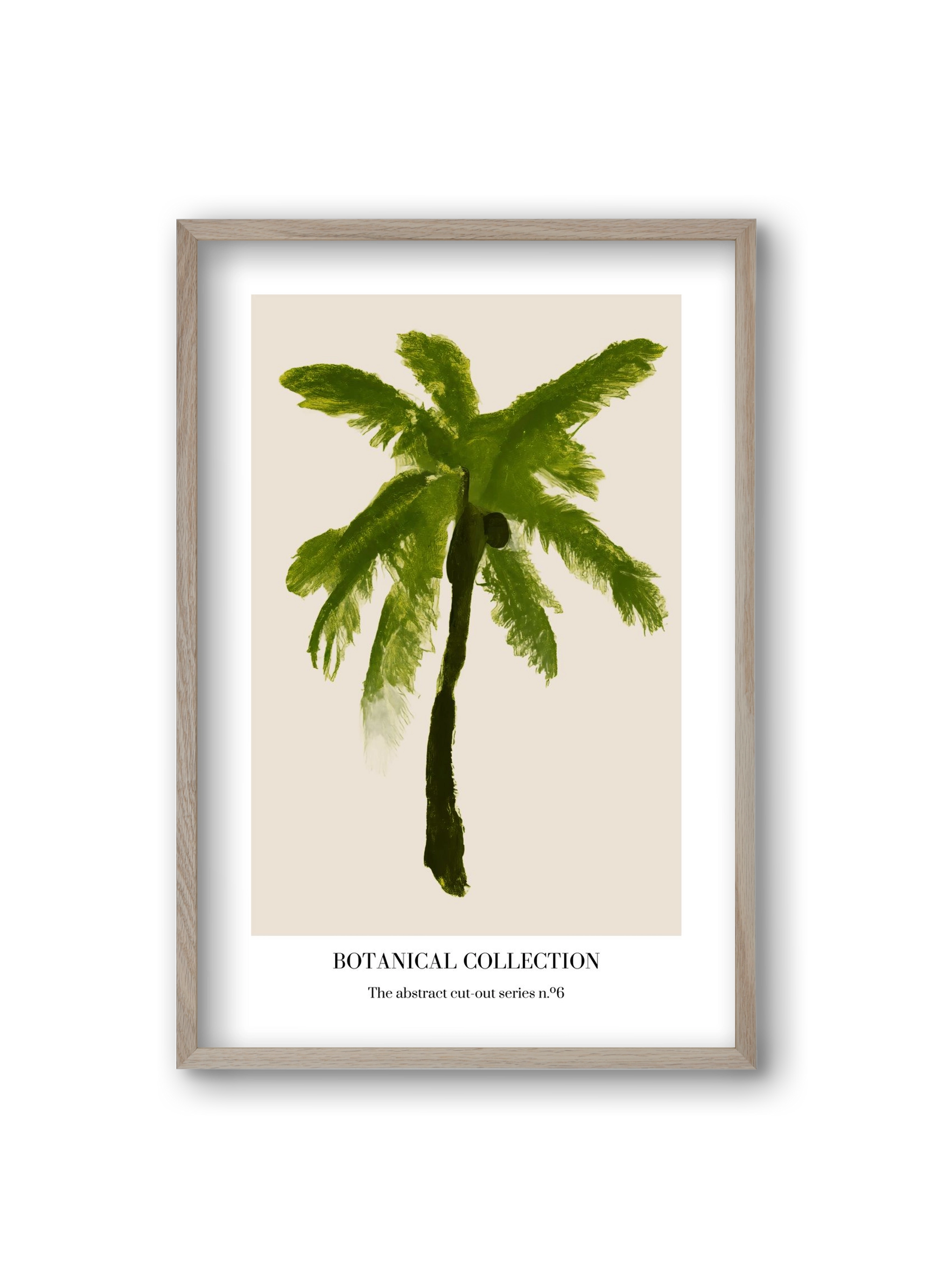 Botanical collection 6, 20x30 cm (20x30 cm), Tölgy keret