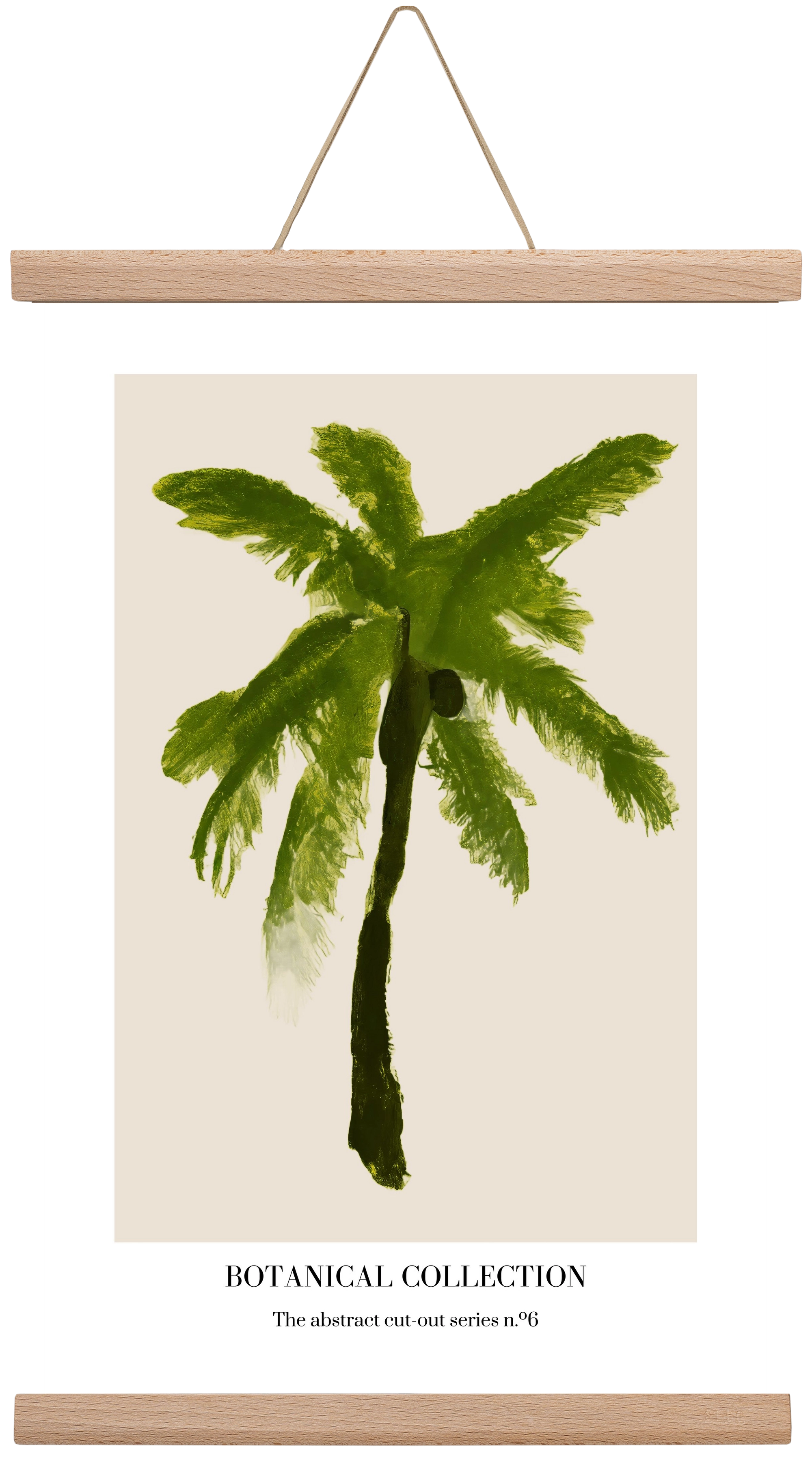 Botanical collection 6, 30x45 cm (30x45 cm), Tölgy akasztó