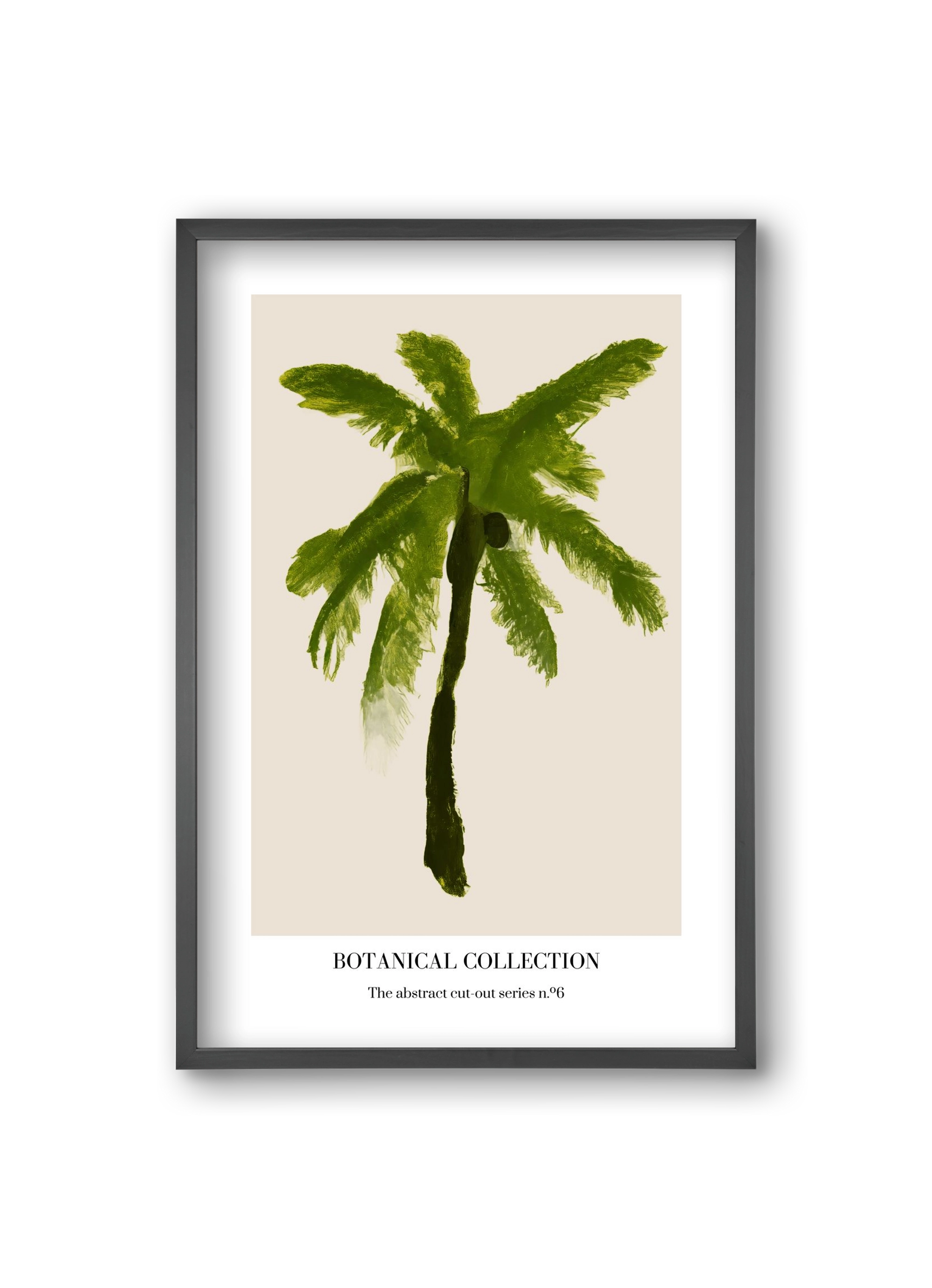 Botanical collection 6, 20x30 cm (20x30 cm), Fekete keret