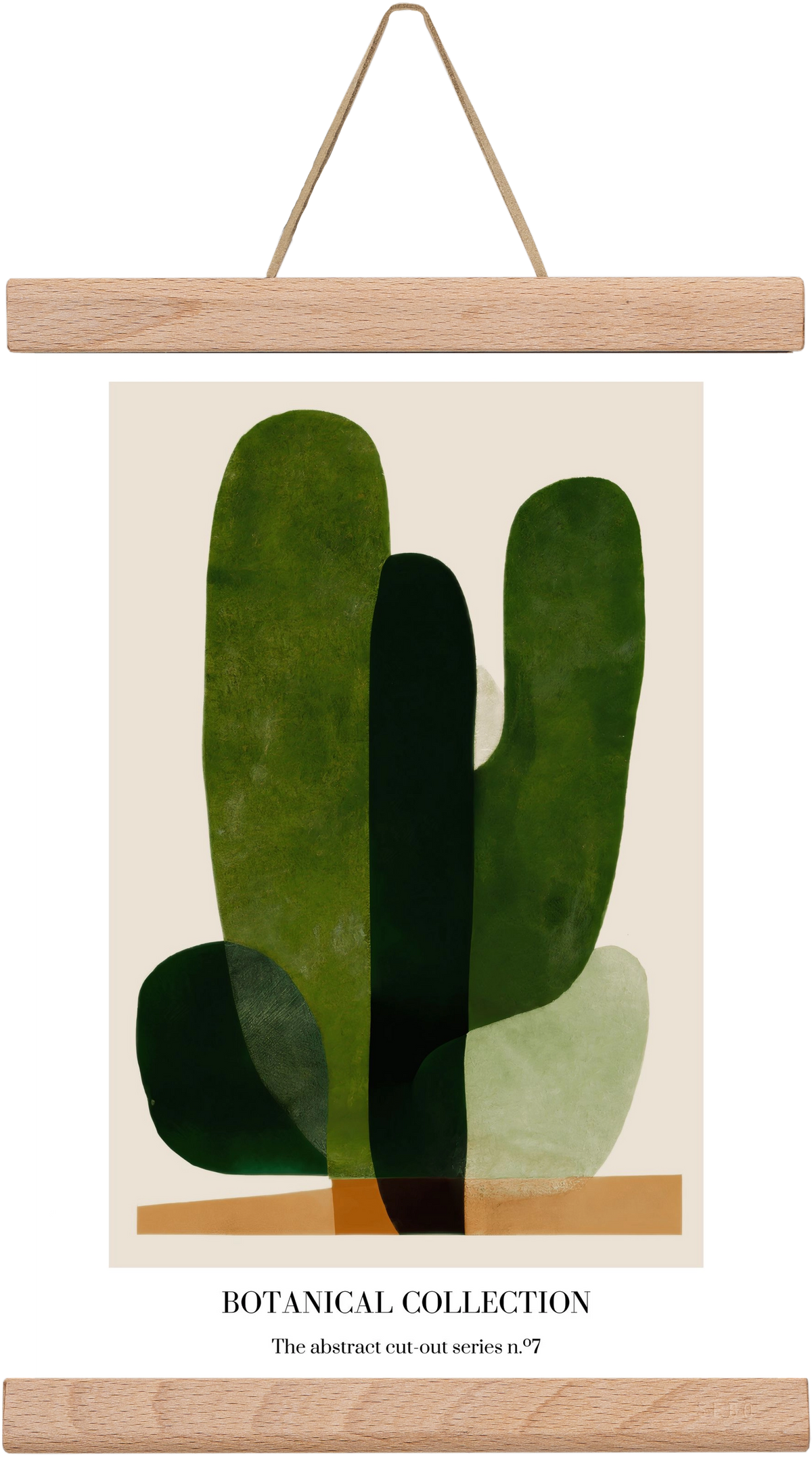 Botanical collection 7, 20x30 cm (20x30 cm), Tölgy akasztó