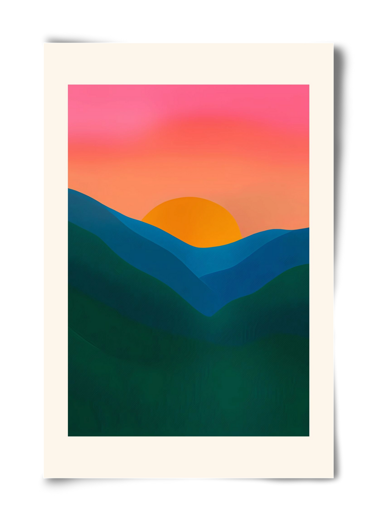 Echo , 40x60 cm, Keret nélkül