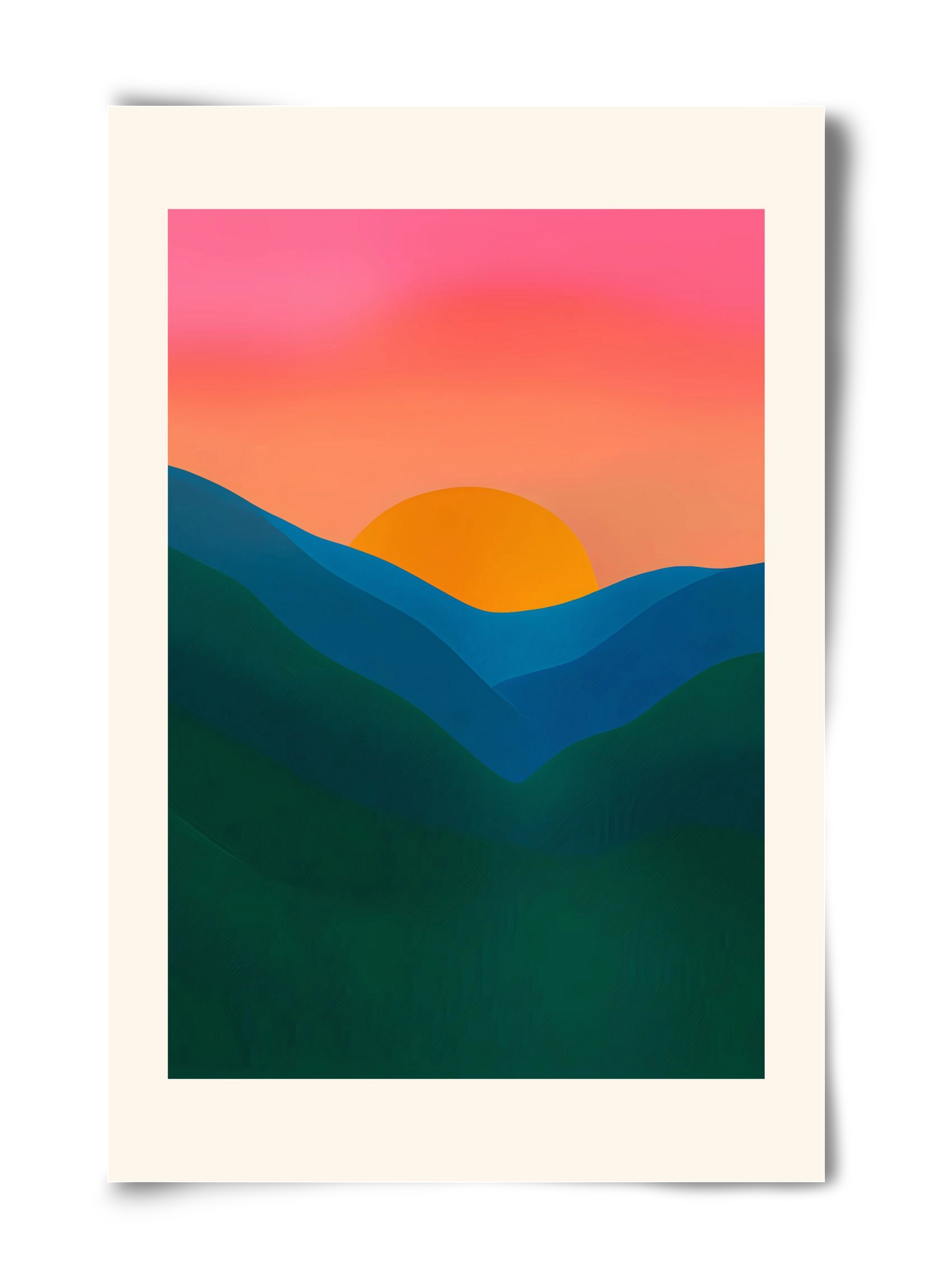 Echo , 40x60 cm, Keret nélkül