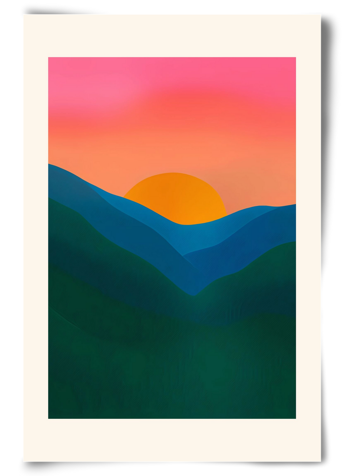 Echo , 60x90 cm, Keret nélkül