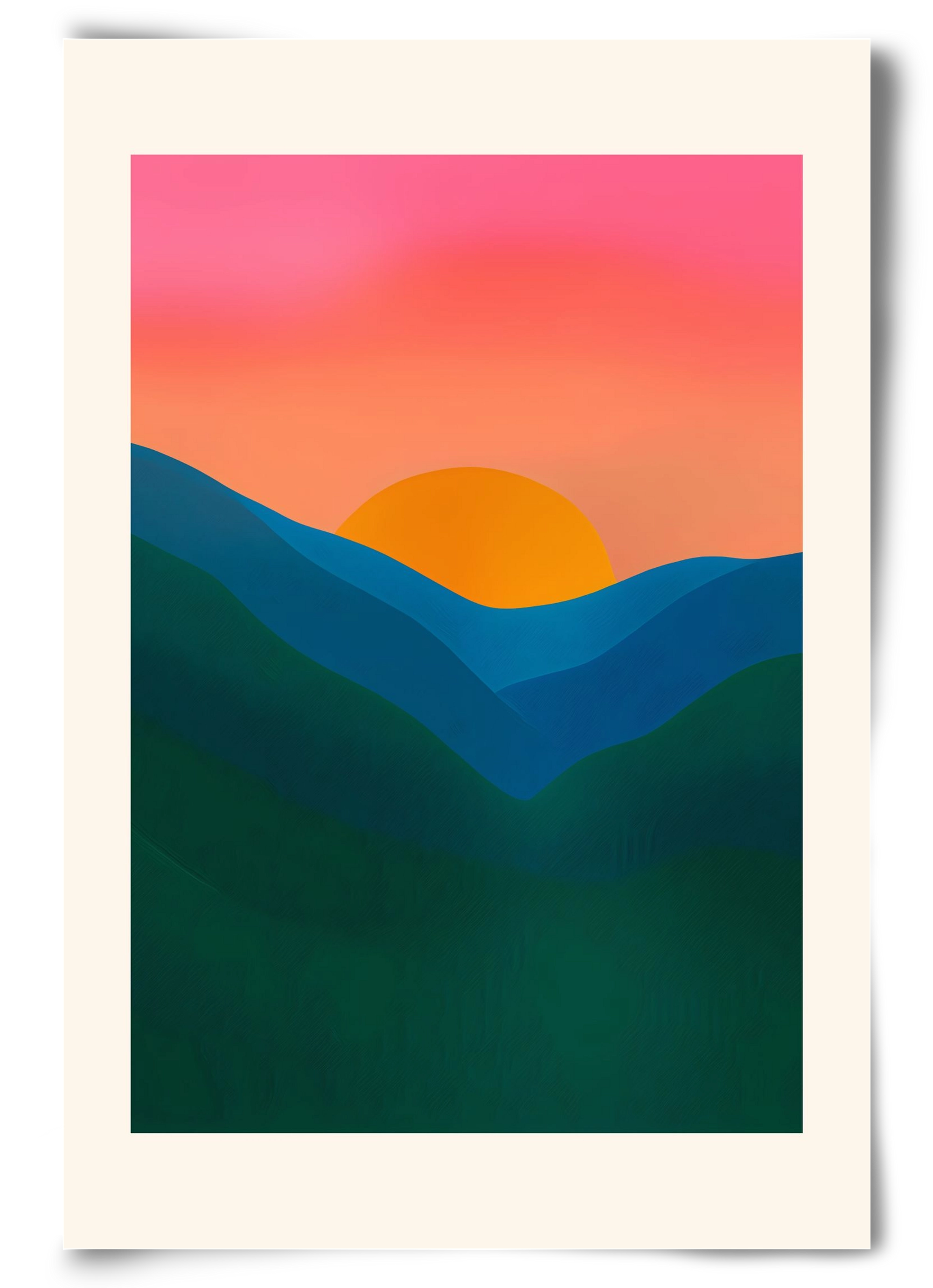 Echo , 60x90 cm, Keret nélkül