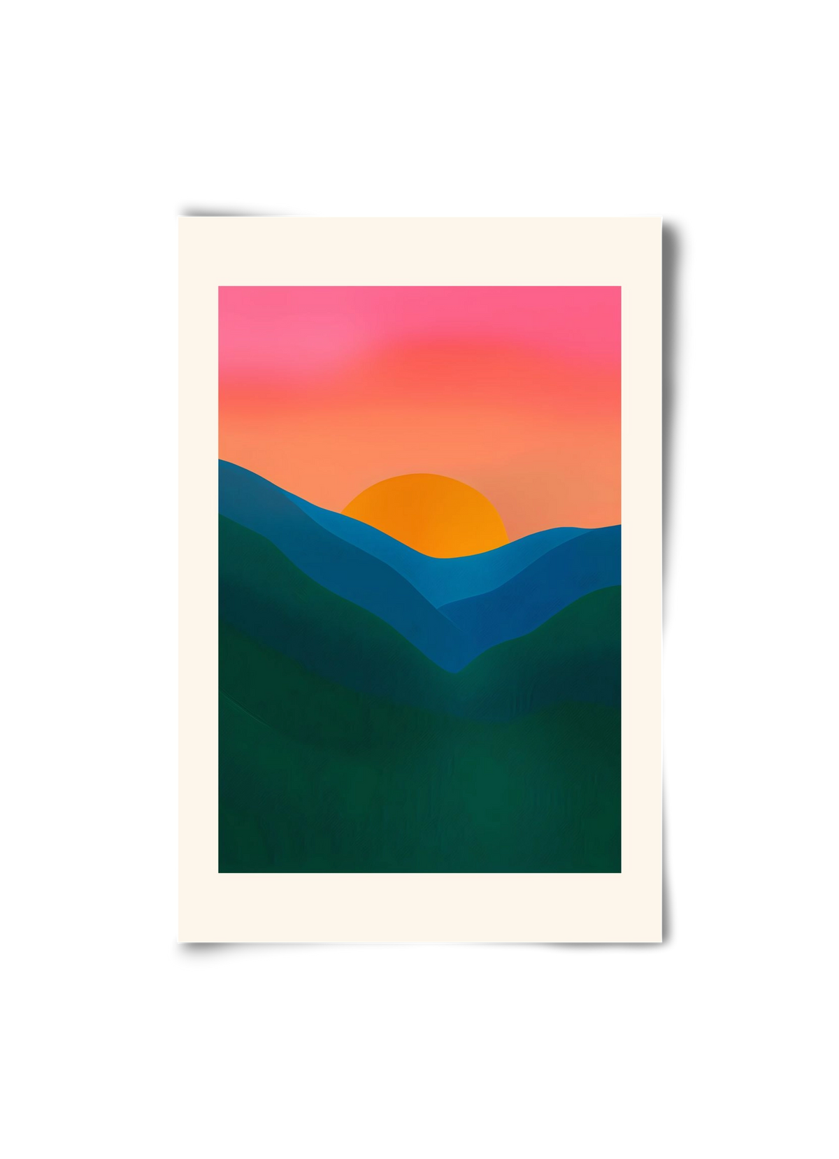 Echo , 20x30 cm, Keret nélkül