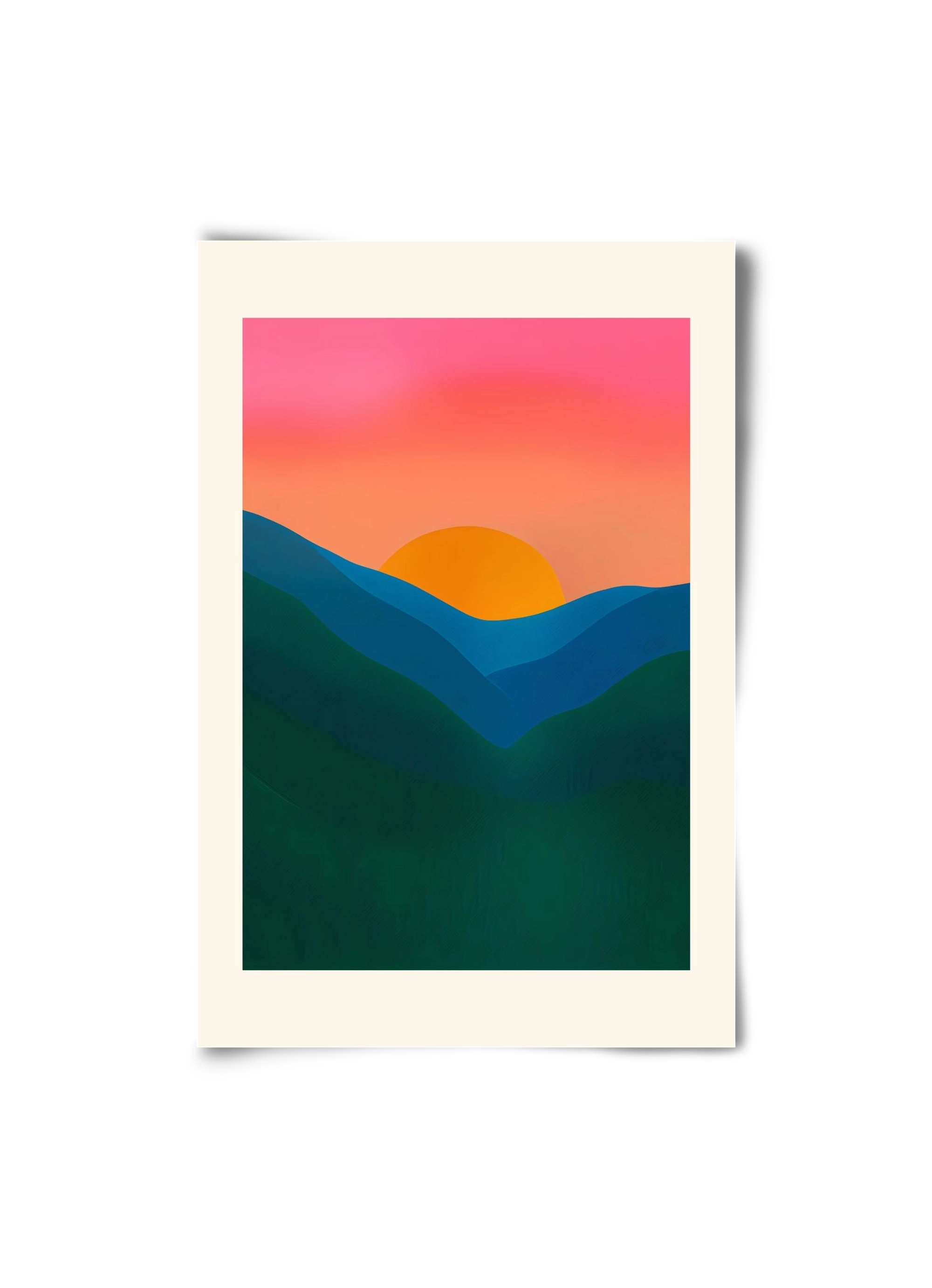 Echo , 20x30 cm, Keret nélkül