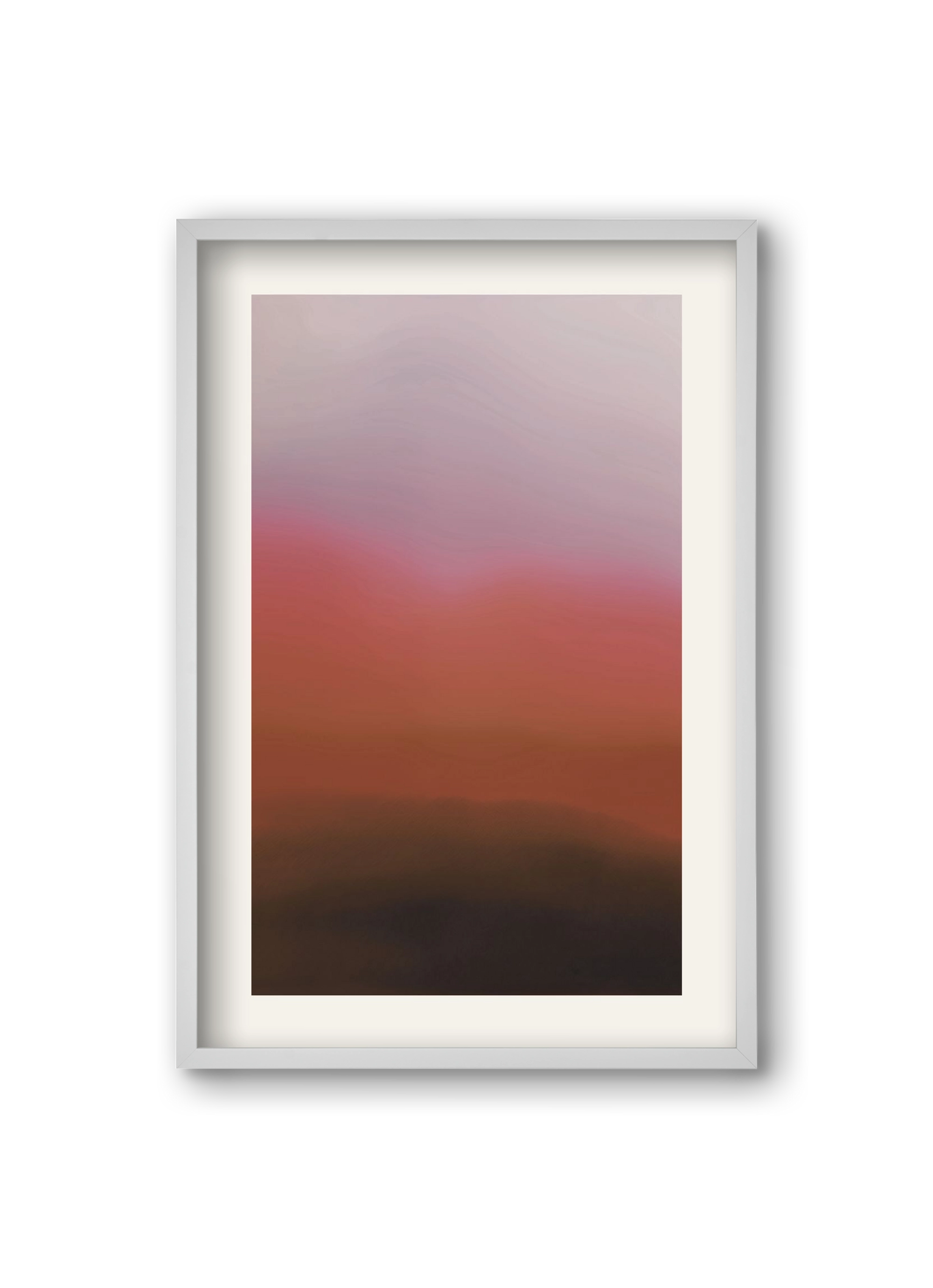 Dusk, 20x30 cm (20x30 cm), Fehér keret