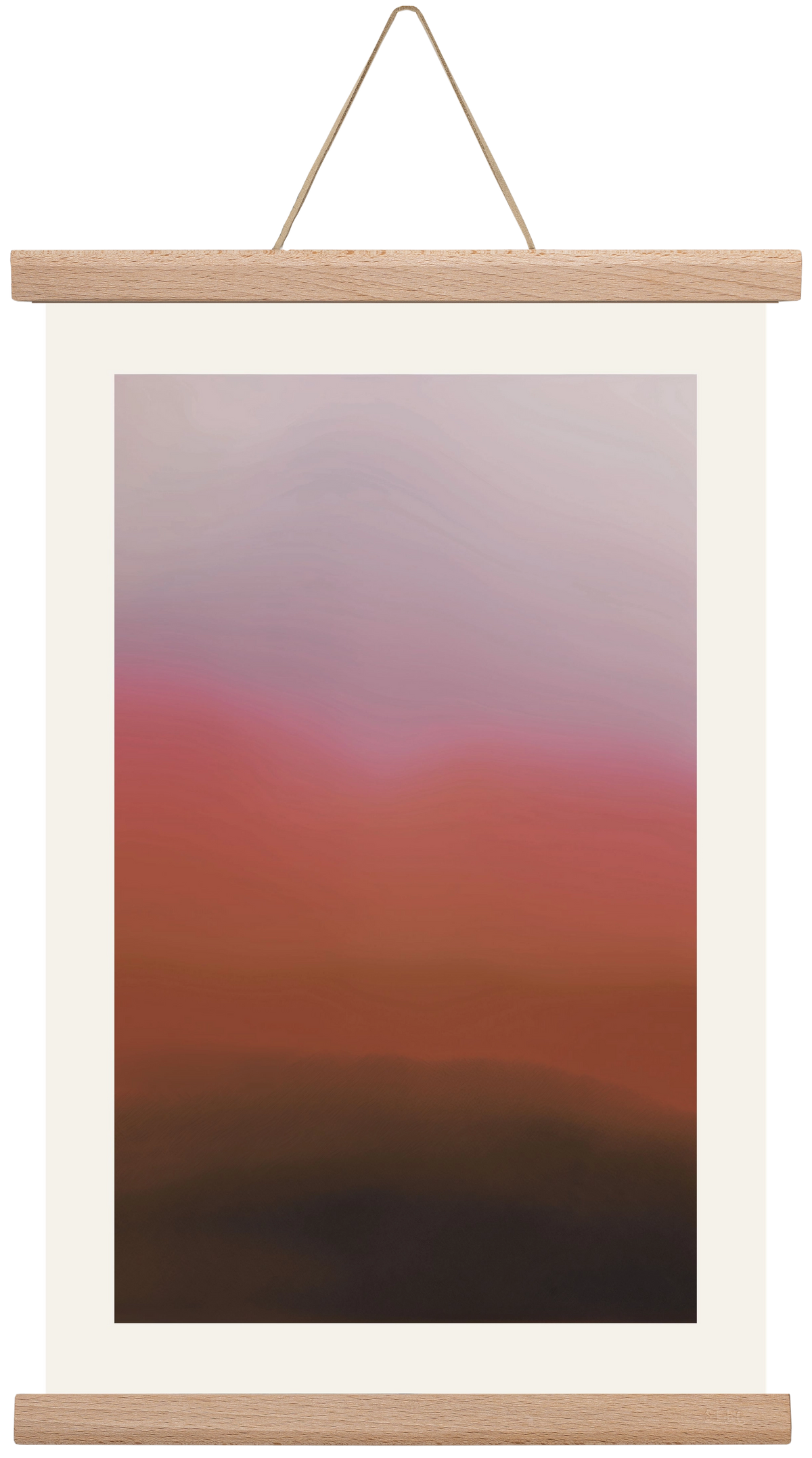 Dusk, 30x45 cm (30x45 cm), Tölgy akasztó