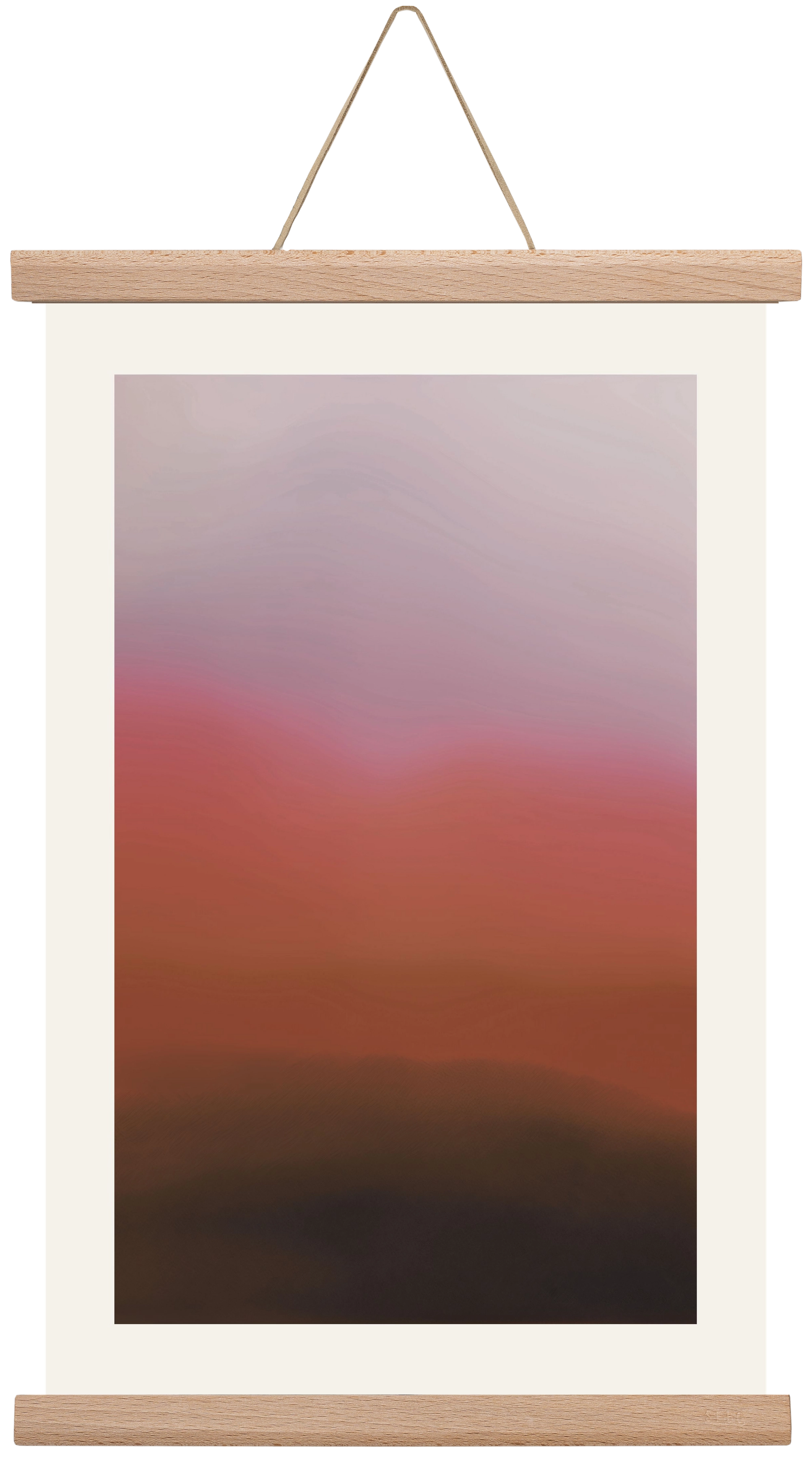 Dusk, 30x45 cm (30x45 cm), Tölgy akasztó