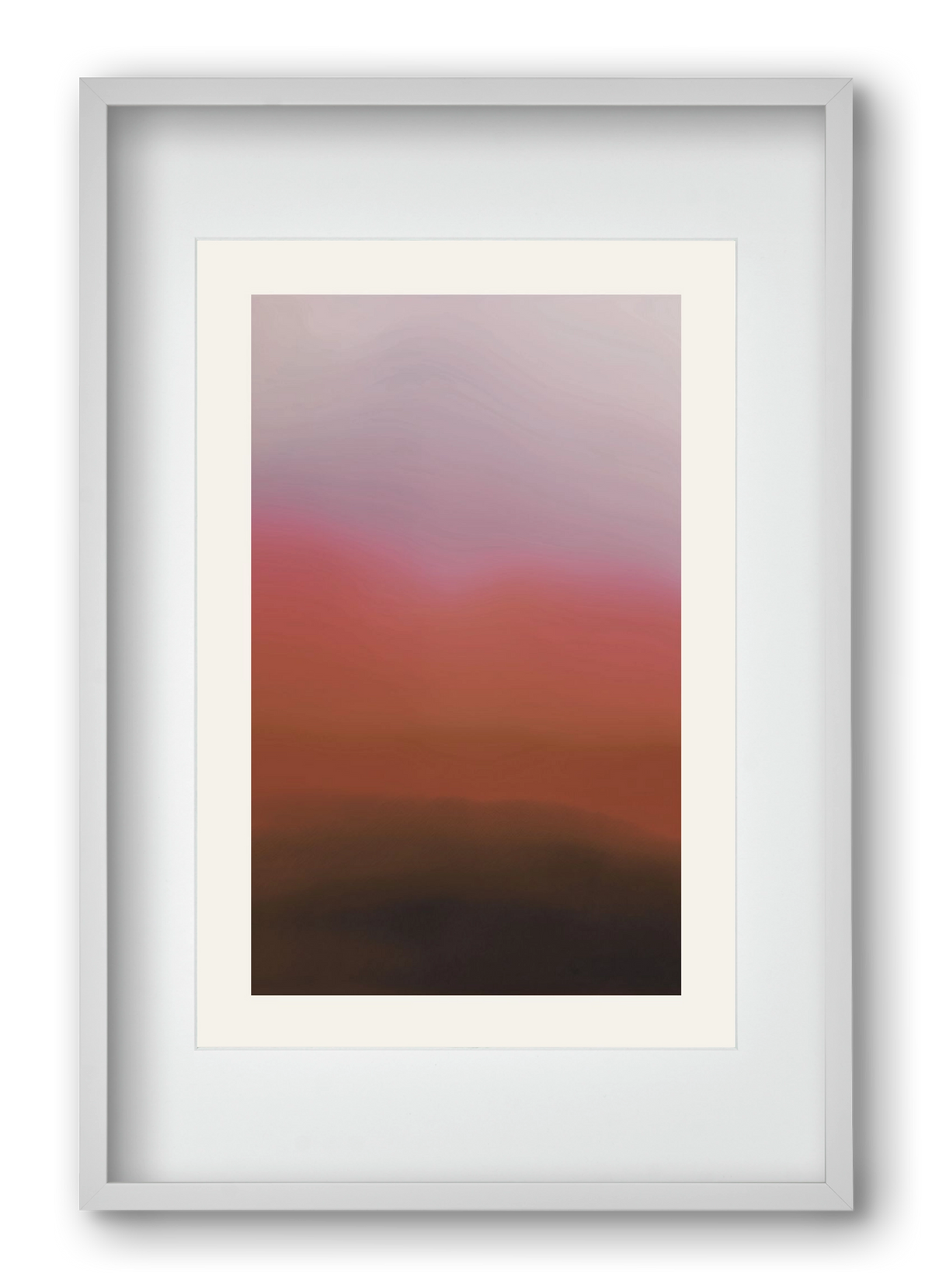 Dusk, 40x60 cm (30x45 cm), Fehér keret, paszpartuval