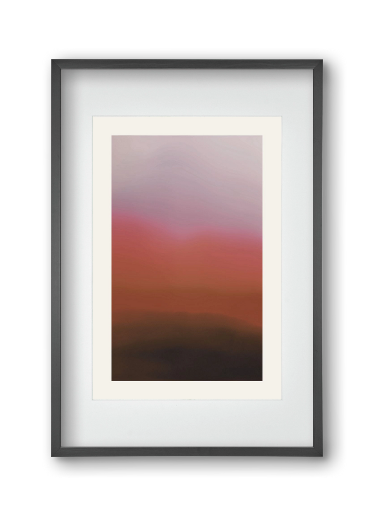 Dusk, 30x45 cm (20x30 cm), Fekete keret, paszpartuval