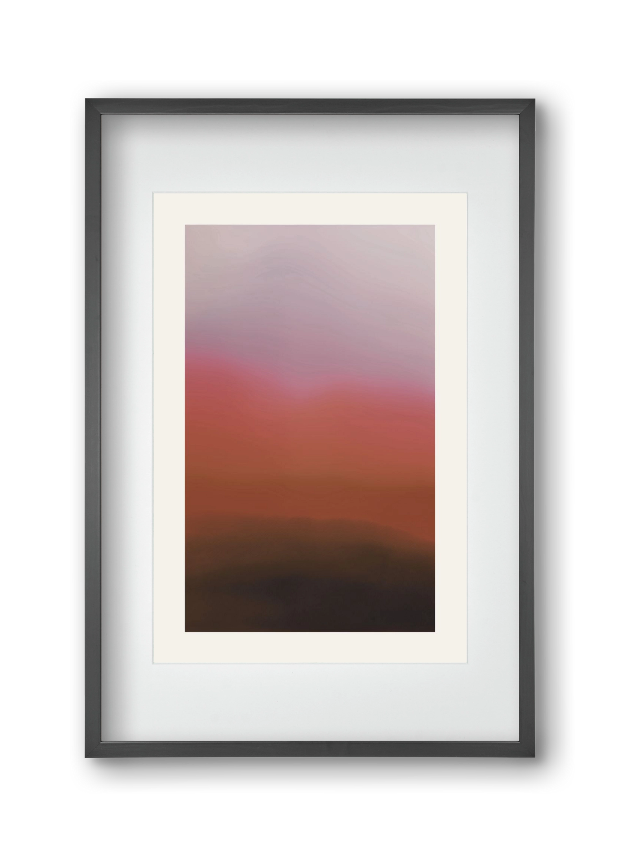 Dusk, 30x45 cm (20x30 cm), Fekete keret, paszpartuval