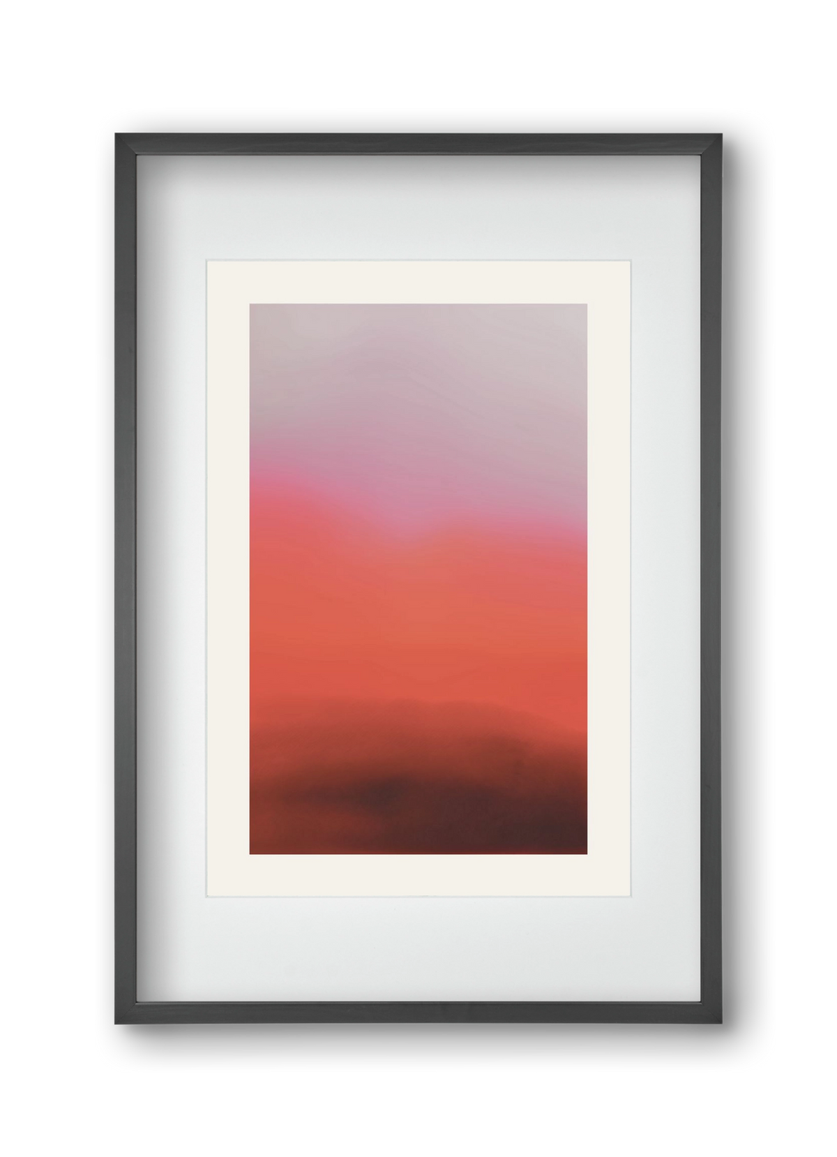 Blush, 30x45 cm (20x30 cm), Fekete keret, paszpartuval