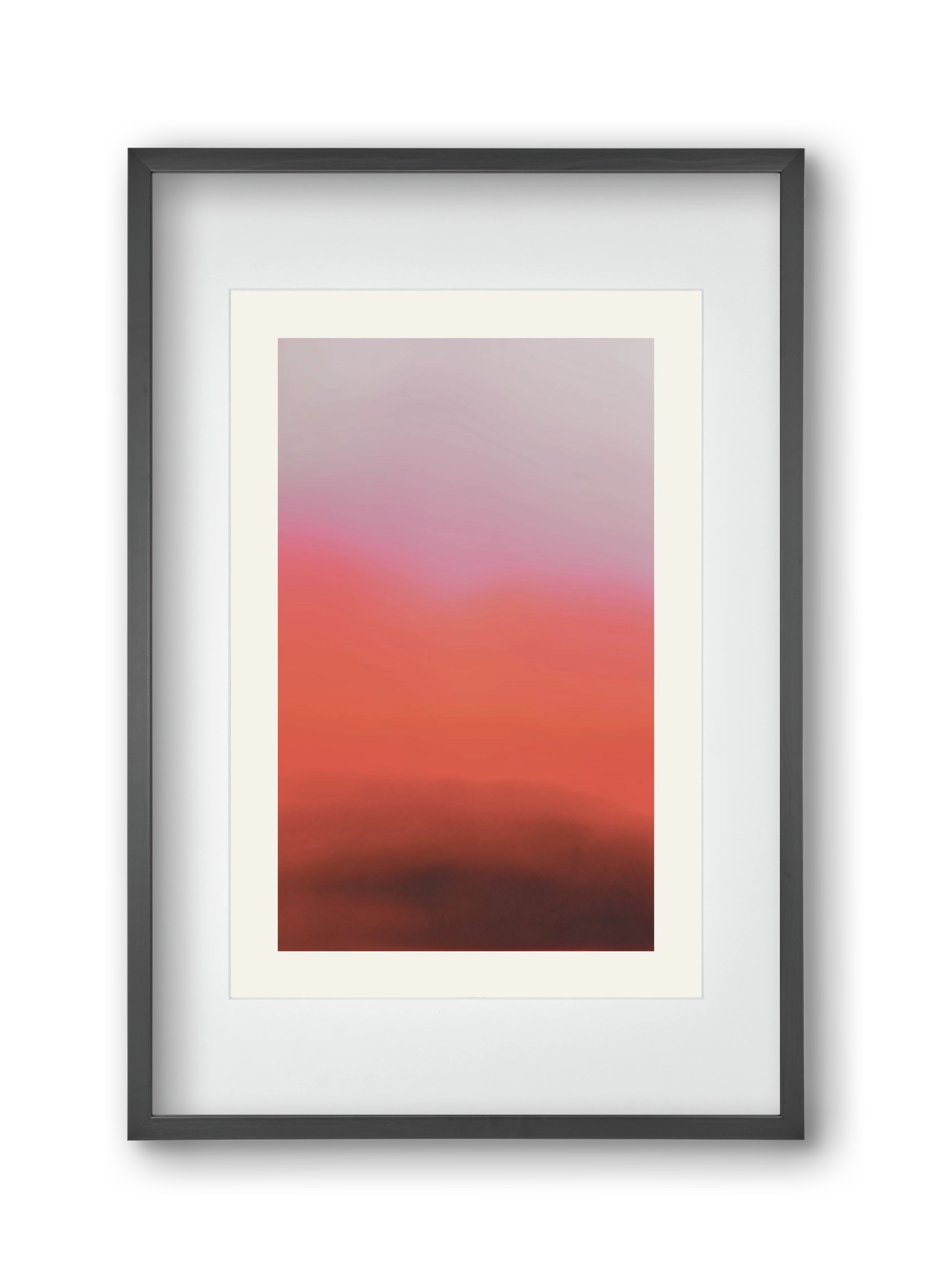 Blush, 30x45 cm (20x30 cm), Fekete keret, paszpartuval