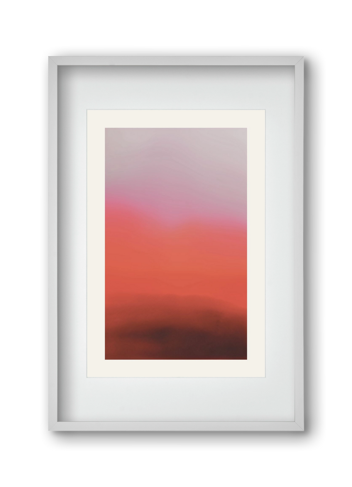 Blush, 30x45 cm (20x30 cm), Fehér keret, paszpartuval